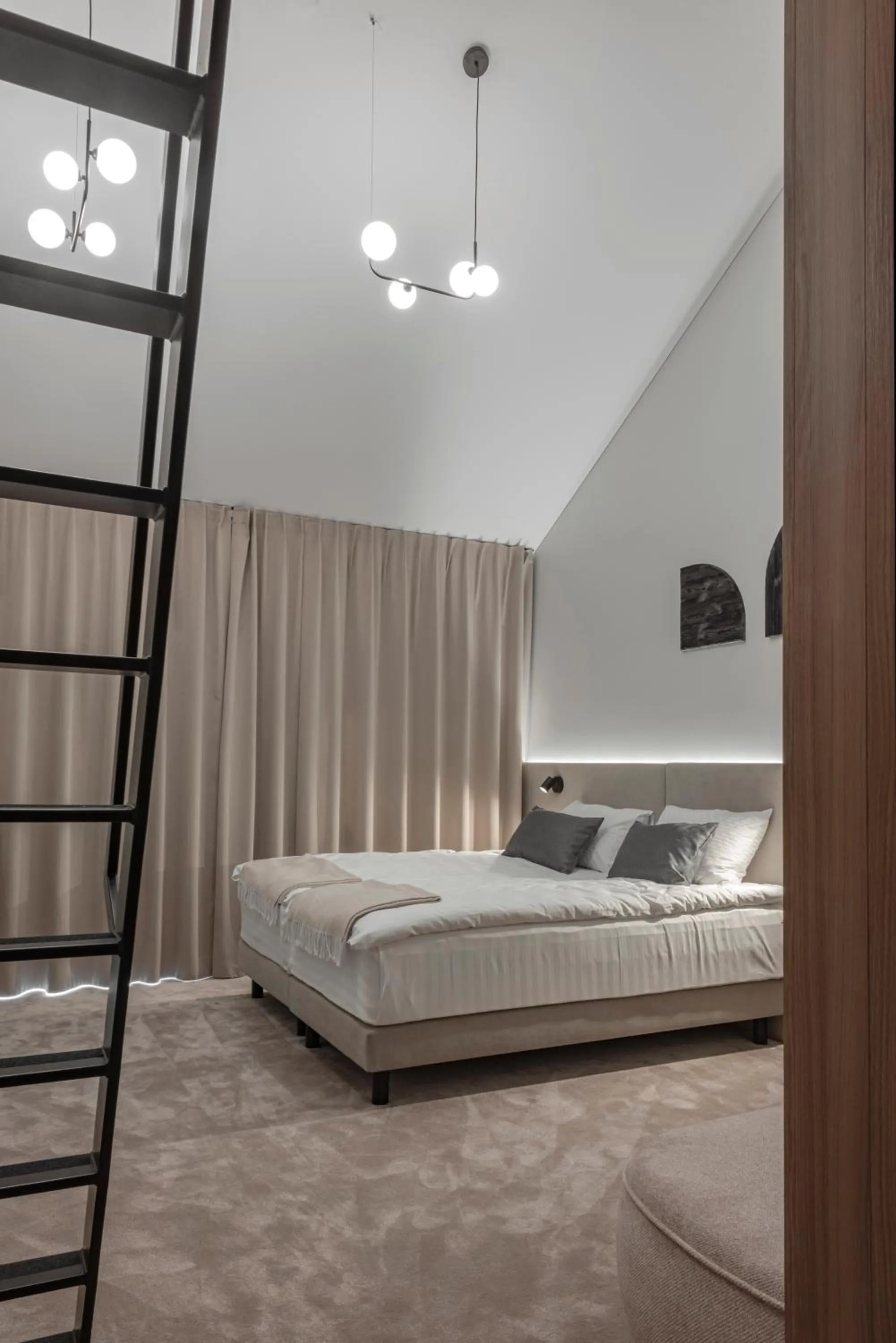 Bed in LAJOS Hotel