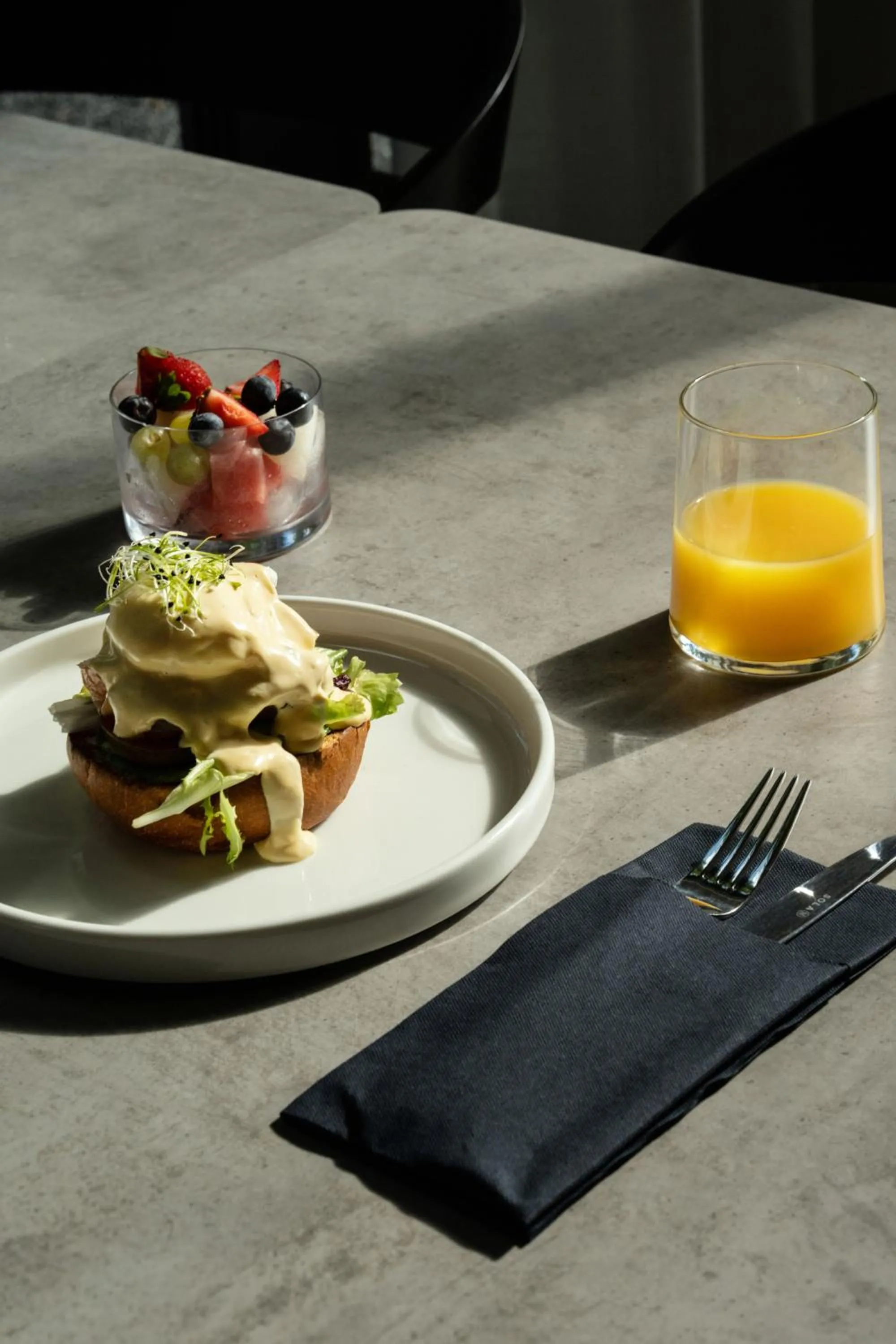 Food and drinks in LAJOS Hotel