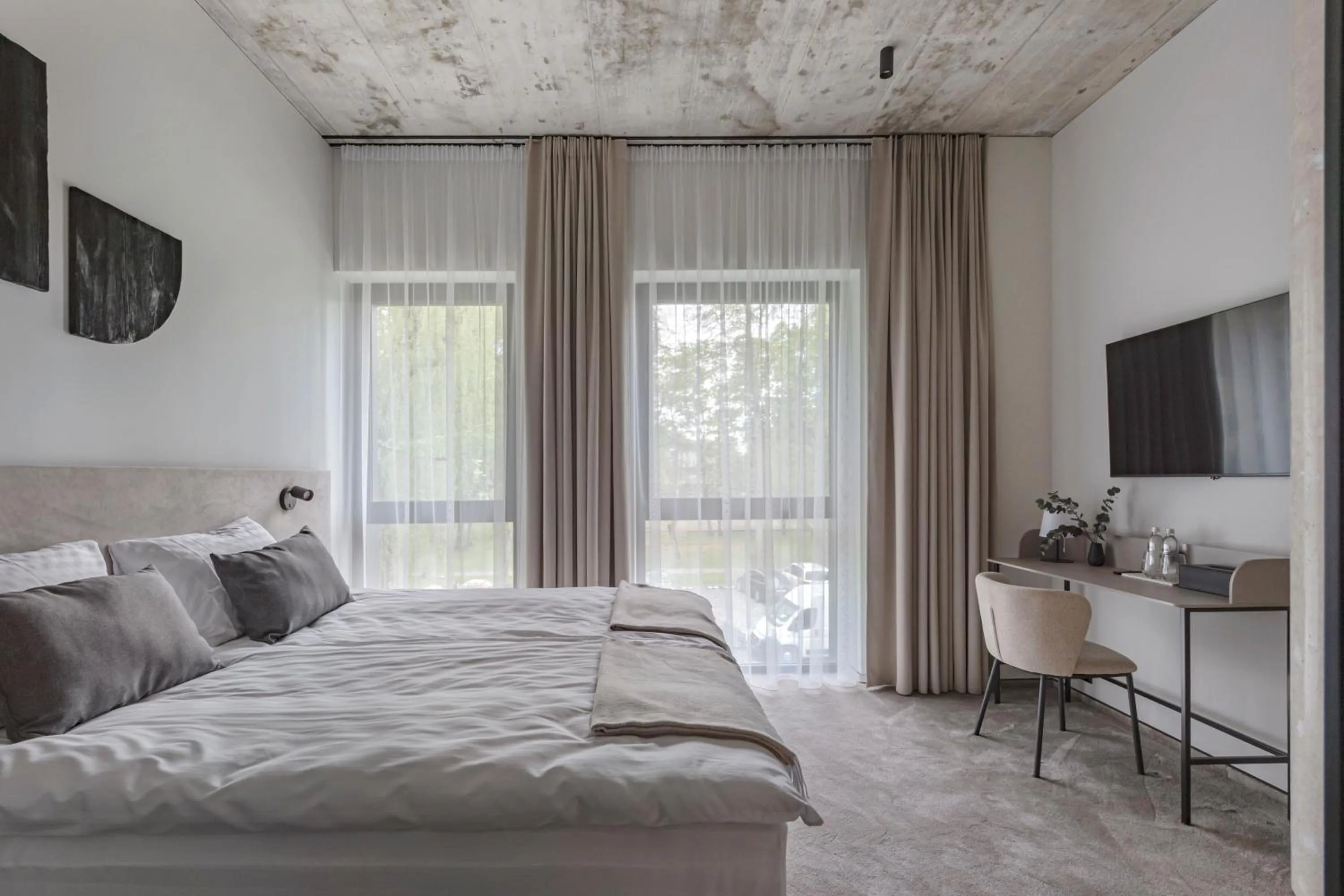 Bed in LAJOS Hotel