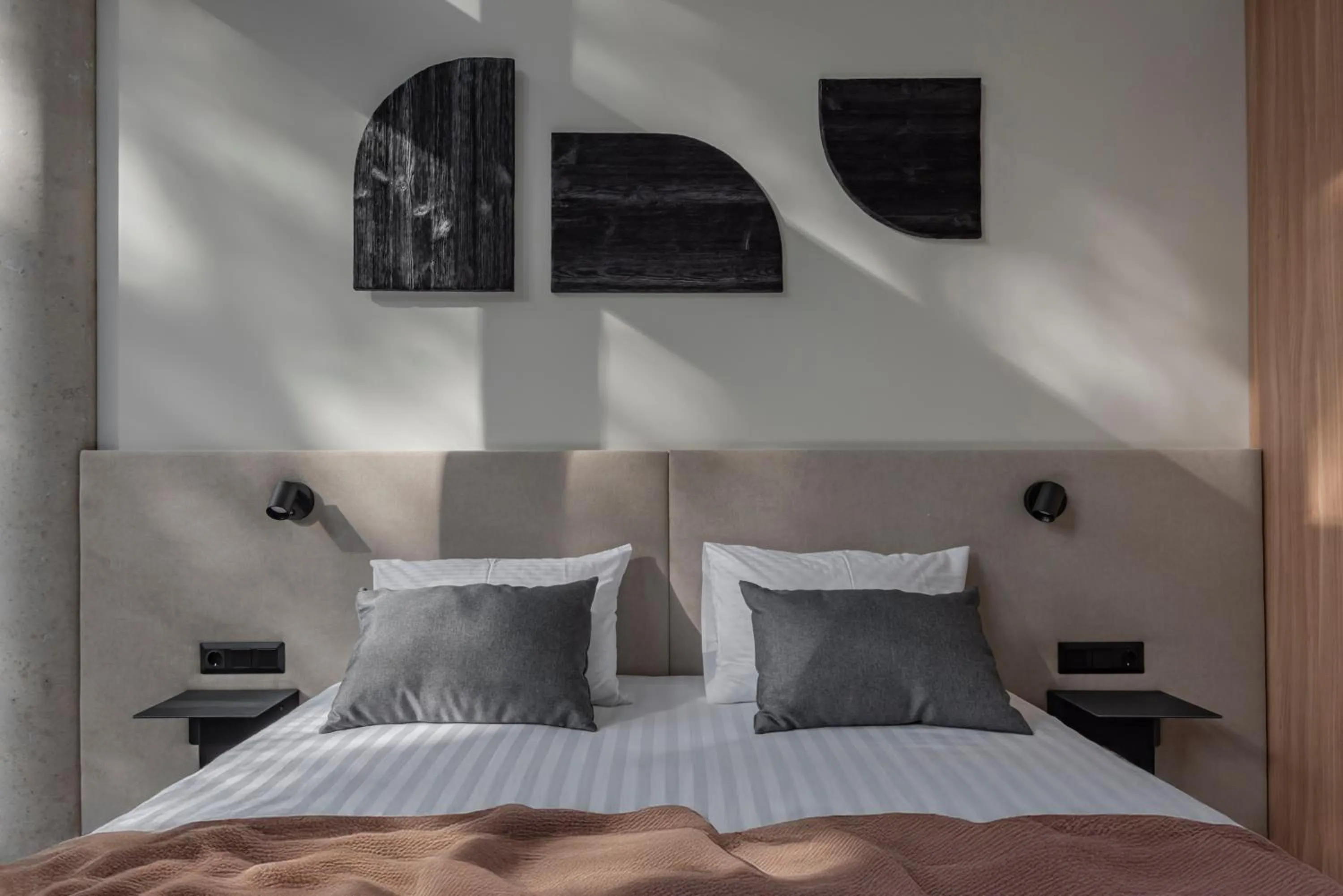 Bed in LAJOS Hotel