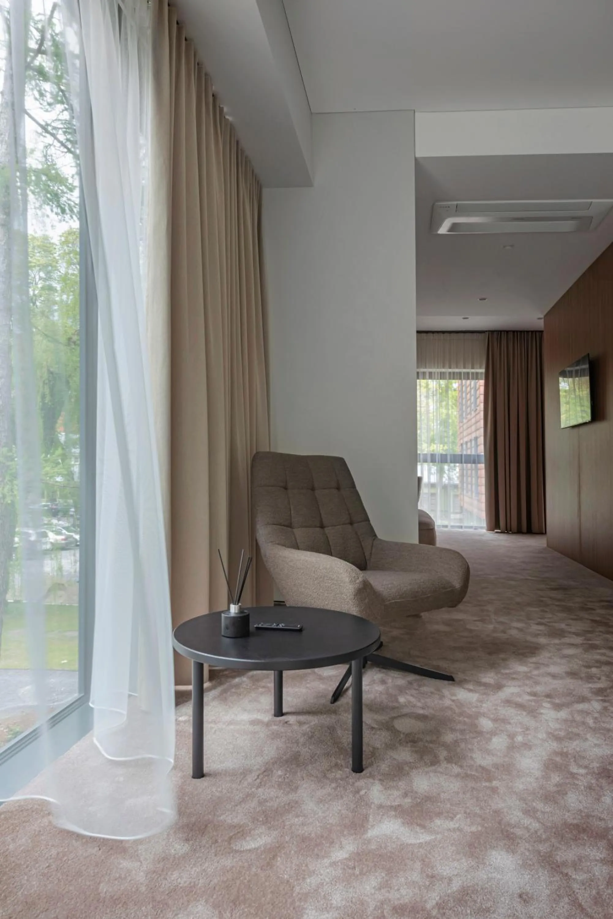 Seating area in LAJOS Hotel