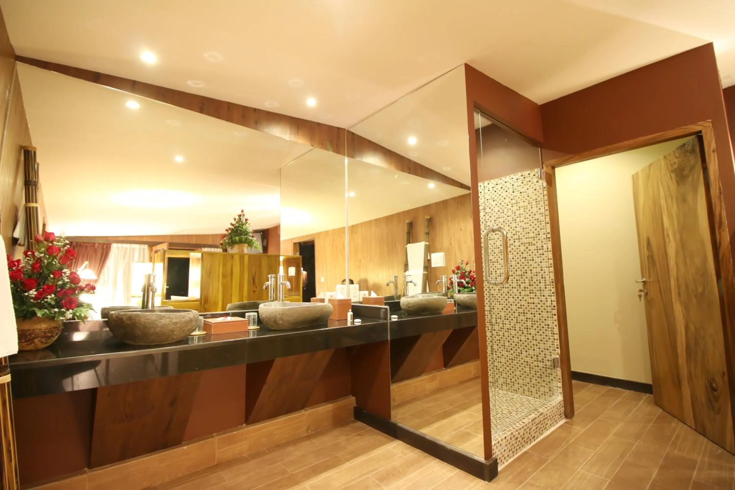 Bathroom in Sky Suites