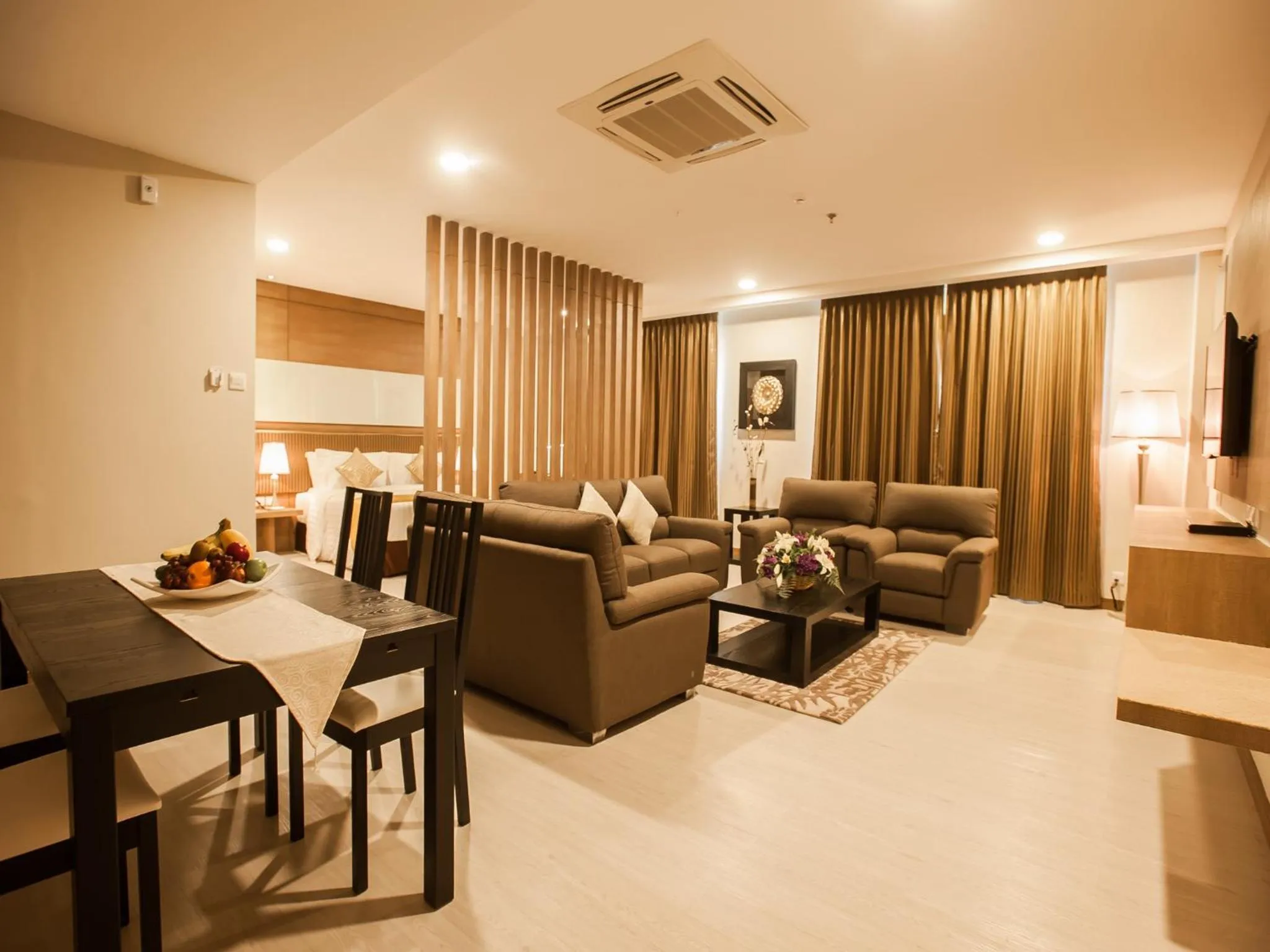 Living room in Garden Sentral Hotel