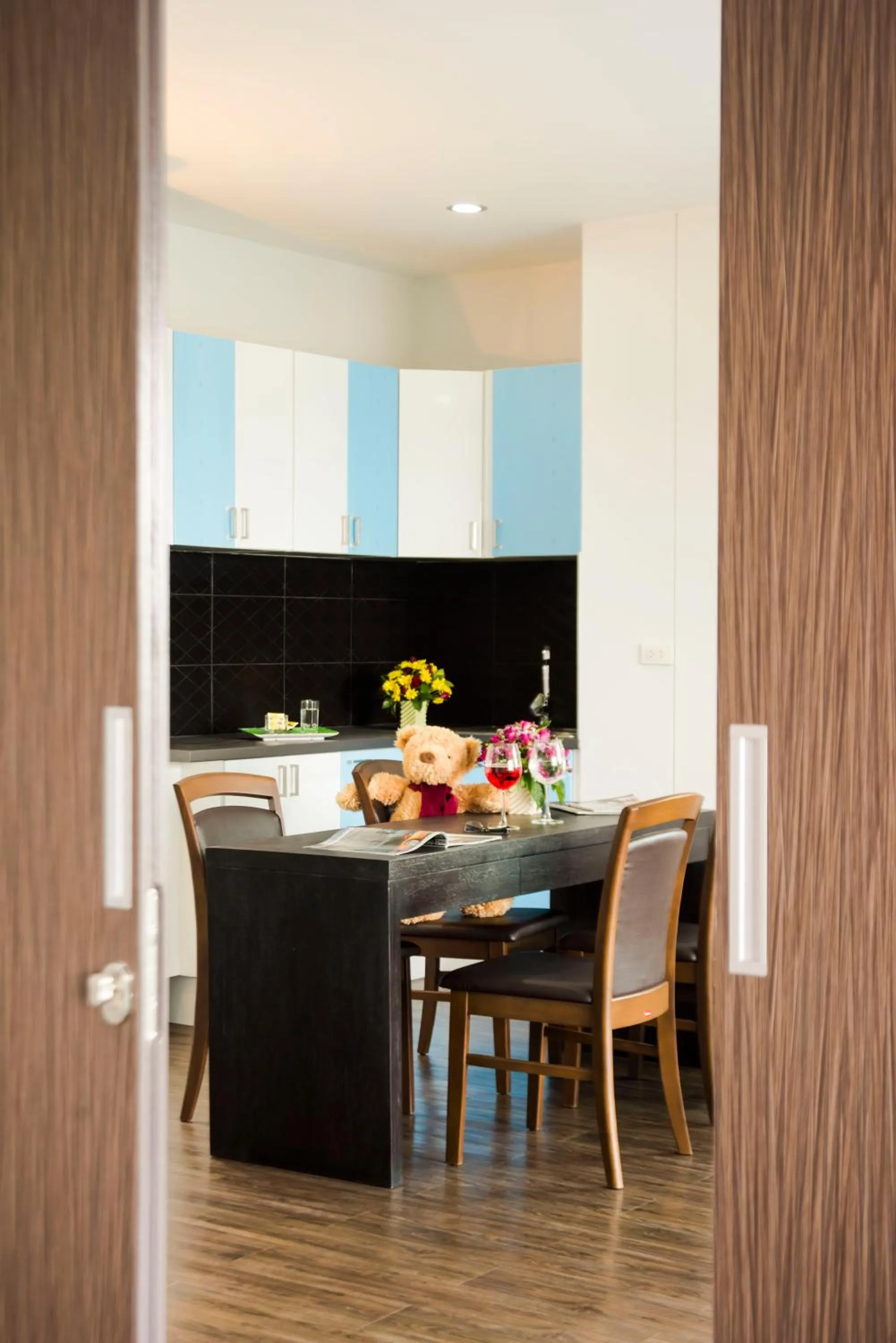 Kitchen or kitchenette in Coco View Hotel