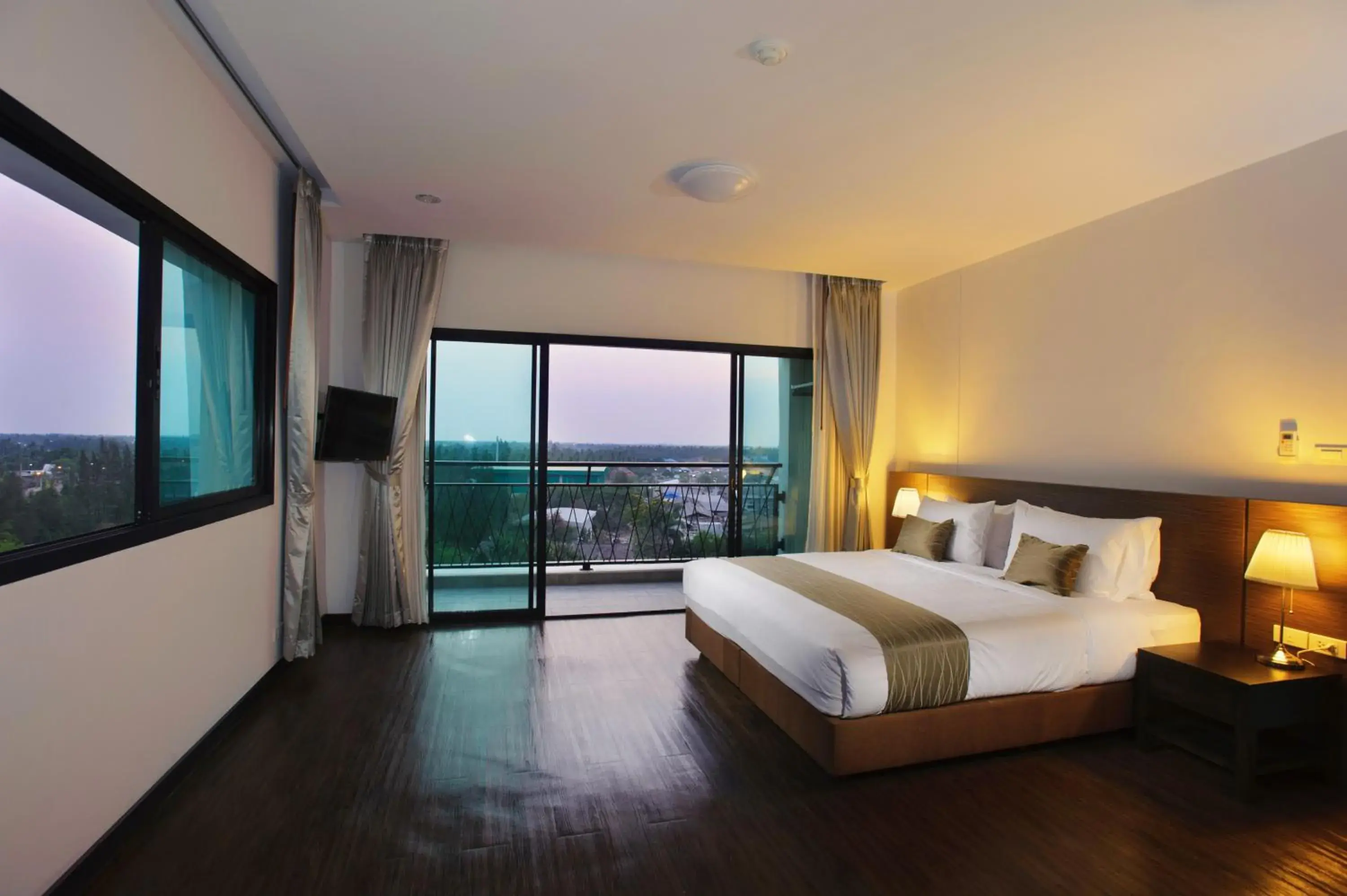 Bed in Coco View Hotel Bed in Coco View Hotel