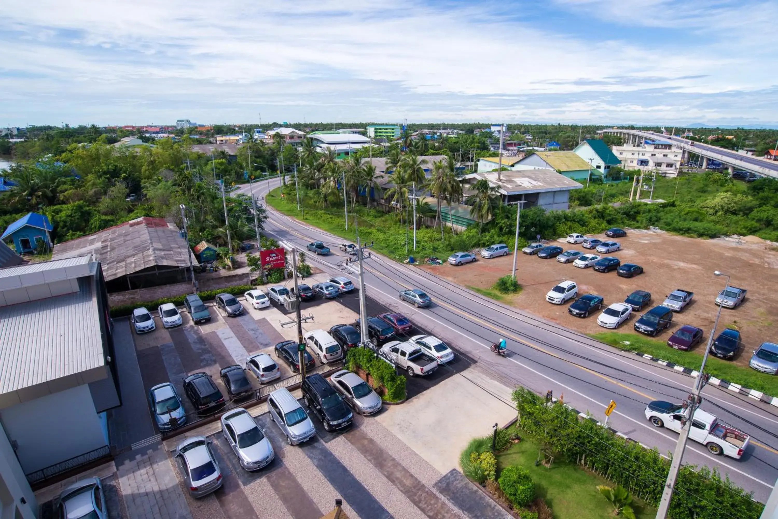 Bird's eye view in Coco View Hotel Bird's eye view in Coco View Hotel