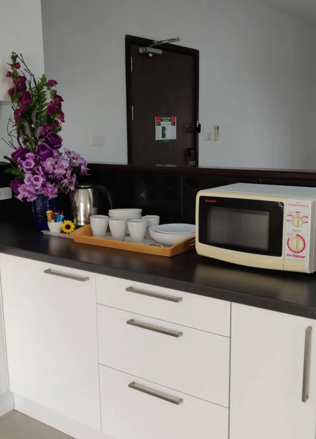 Kitchen or kitchenette in Coco View Hotel