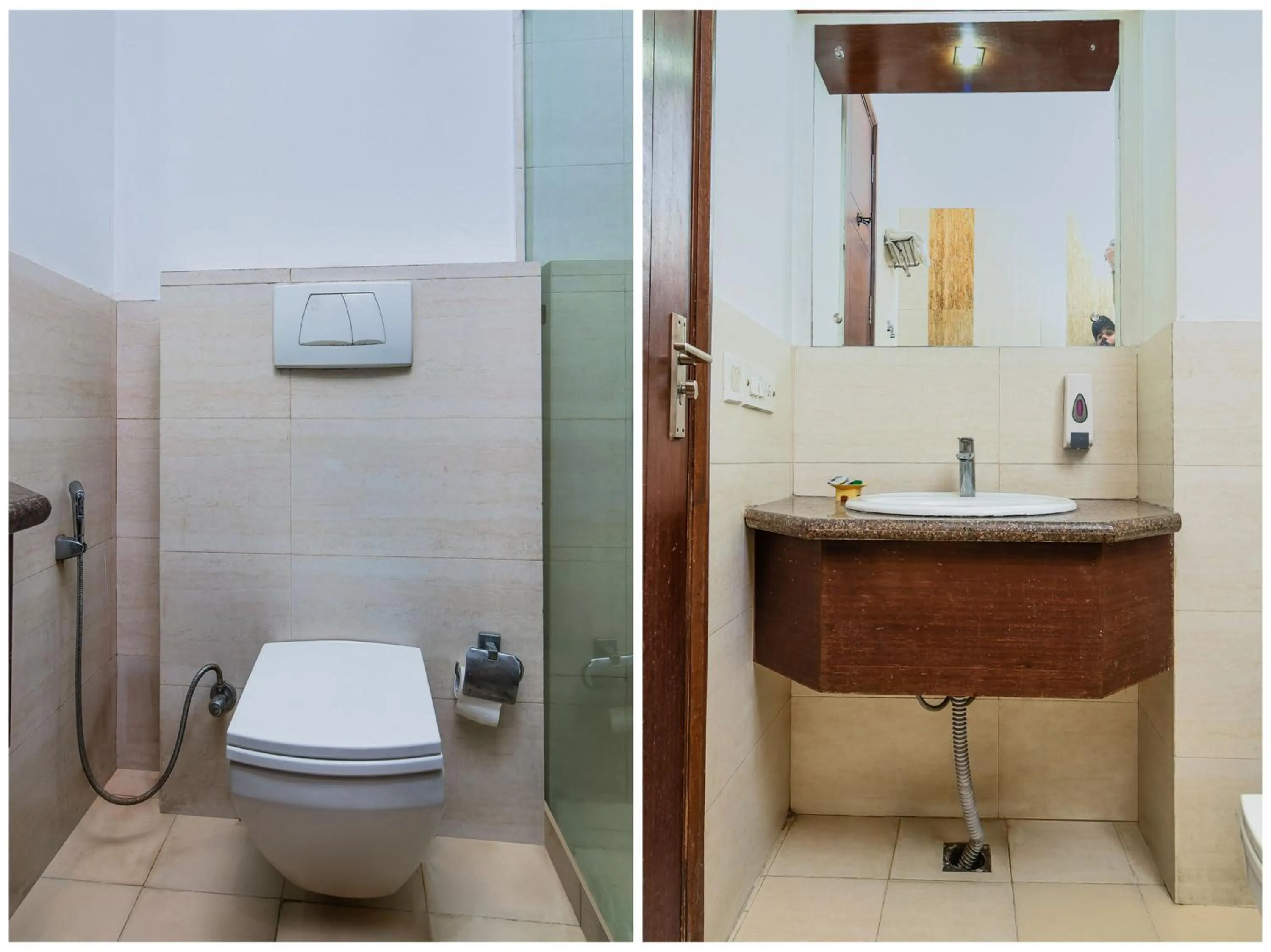 Bathroom in Hotel Haris MG Road Gurugram
