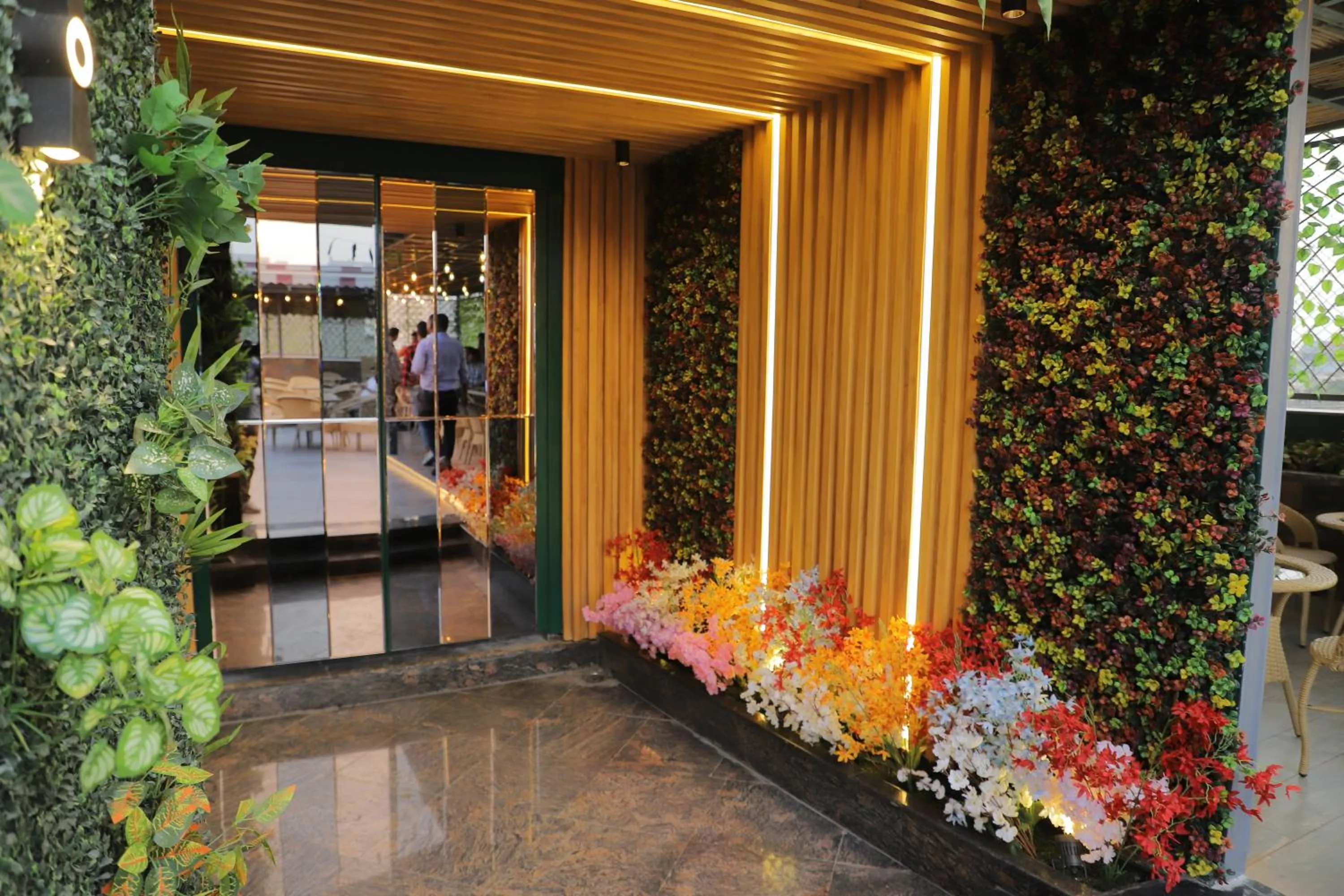 Balcony/Terrace in Hotel Haris MG Road Gurugram