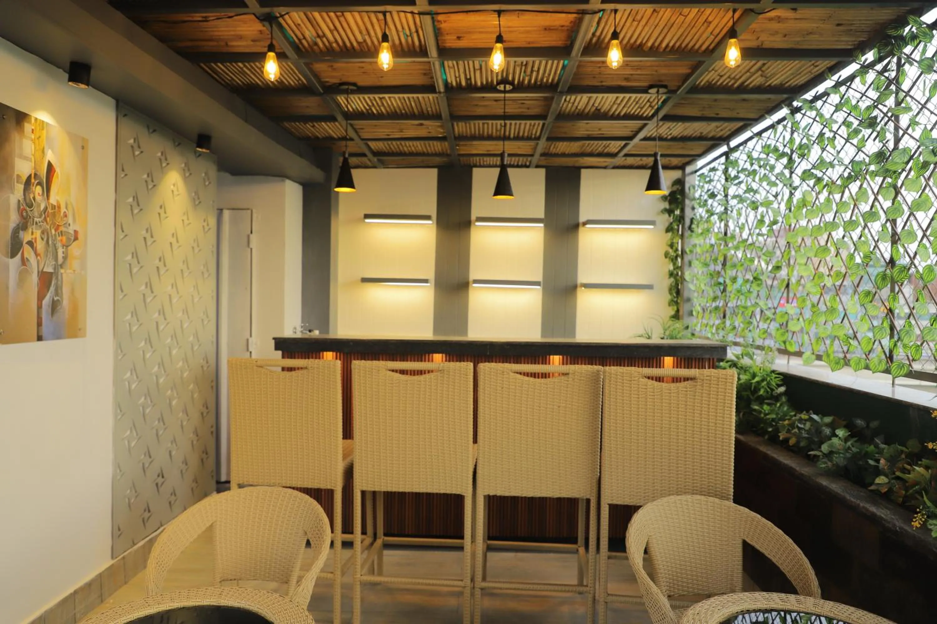 Balcony/Terrace in Hotel Haris MG Road Gurugram