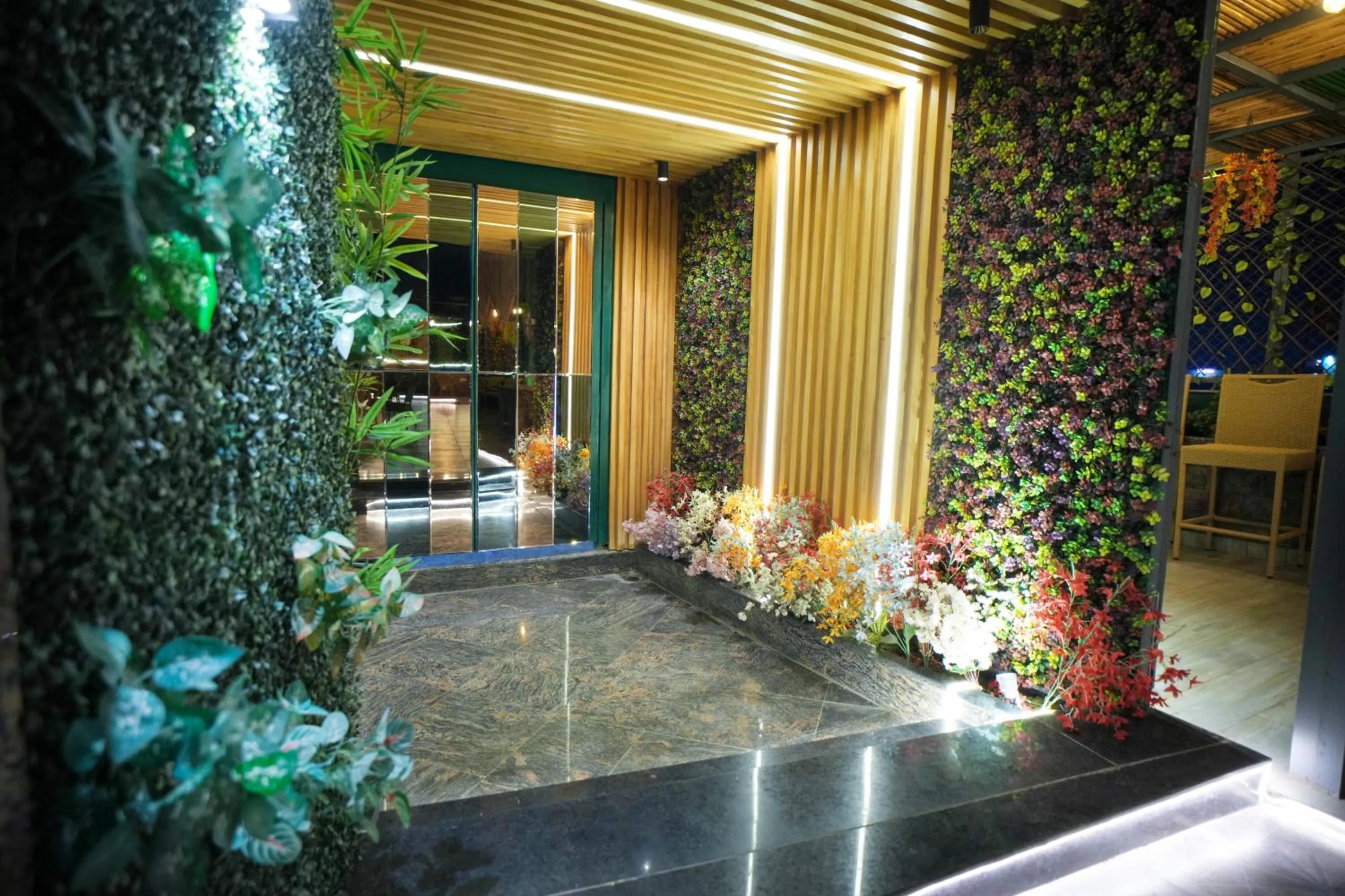 Balcony/Terrace in Hotel Haris MG Road Gurugram