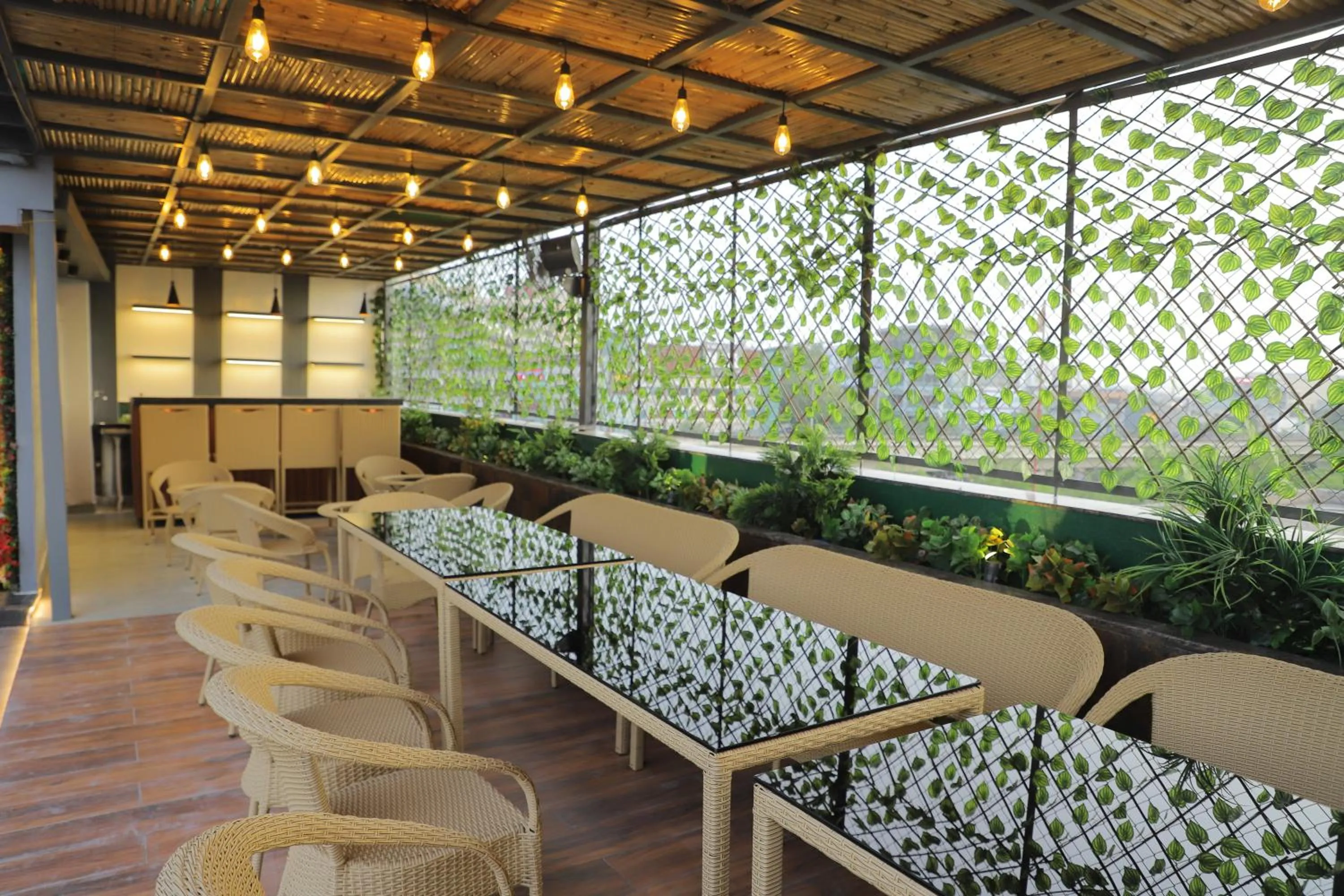 Balcony/Terrace in Hotel Haris MG Road Gurugram