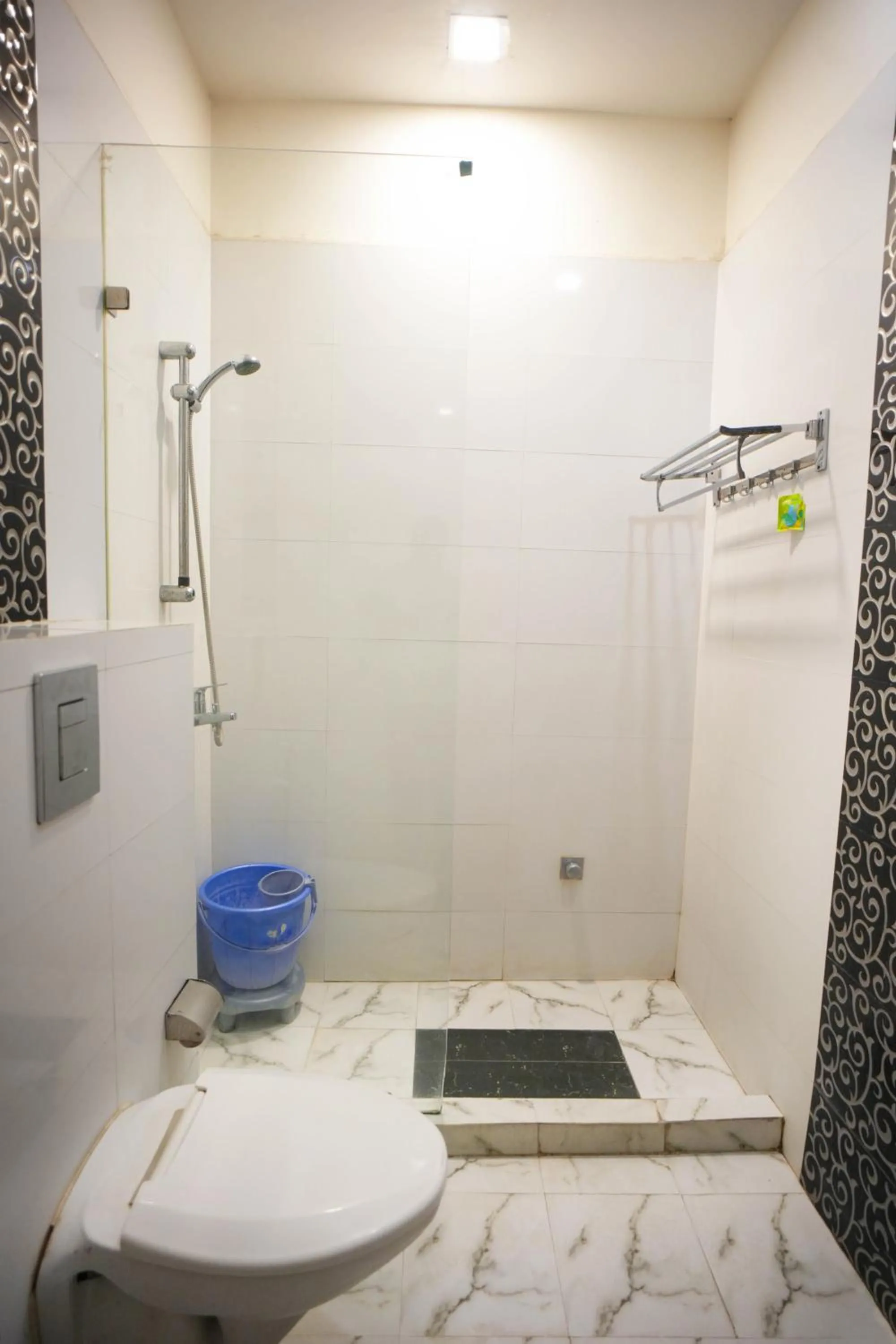 Toilet in Hotel Haris MG Road Gurugram