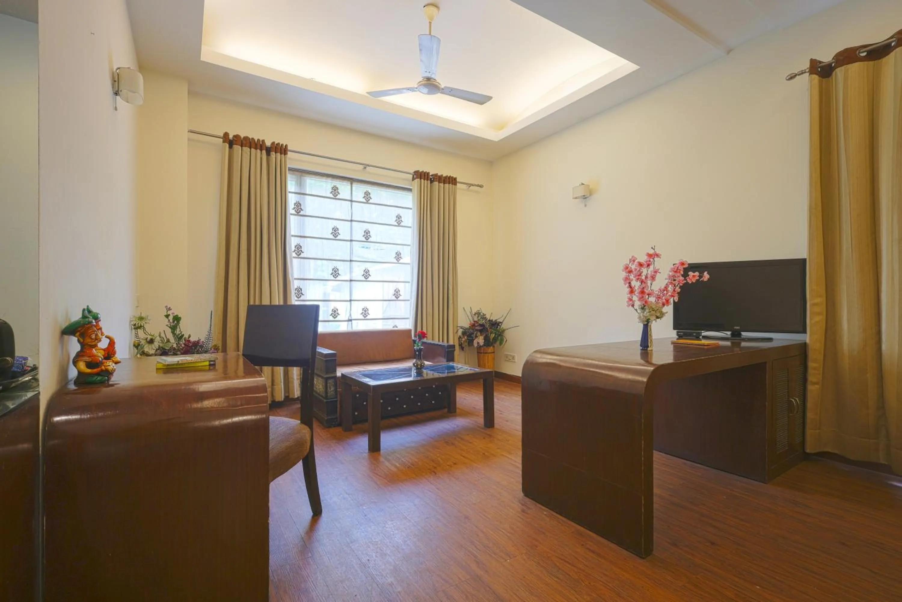 Seating area in Hotel Haris MG Road Gurugram