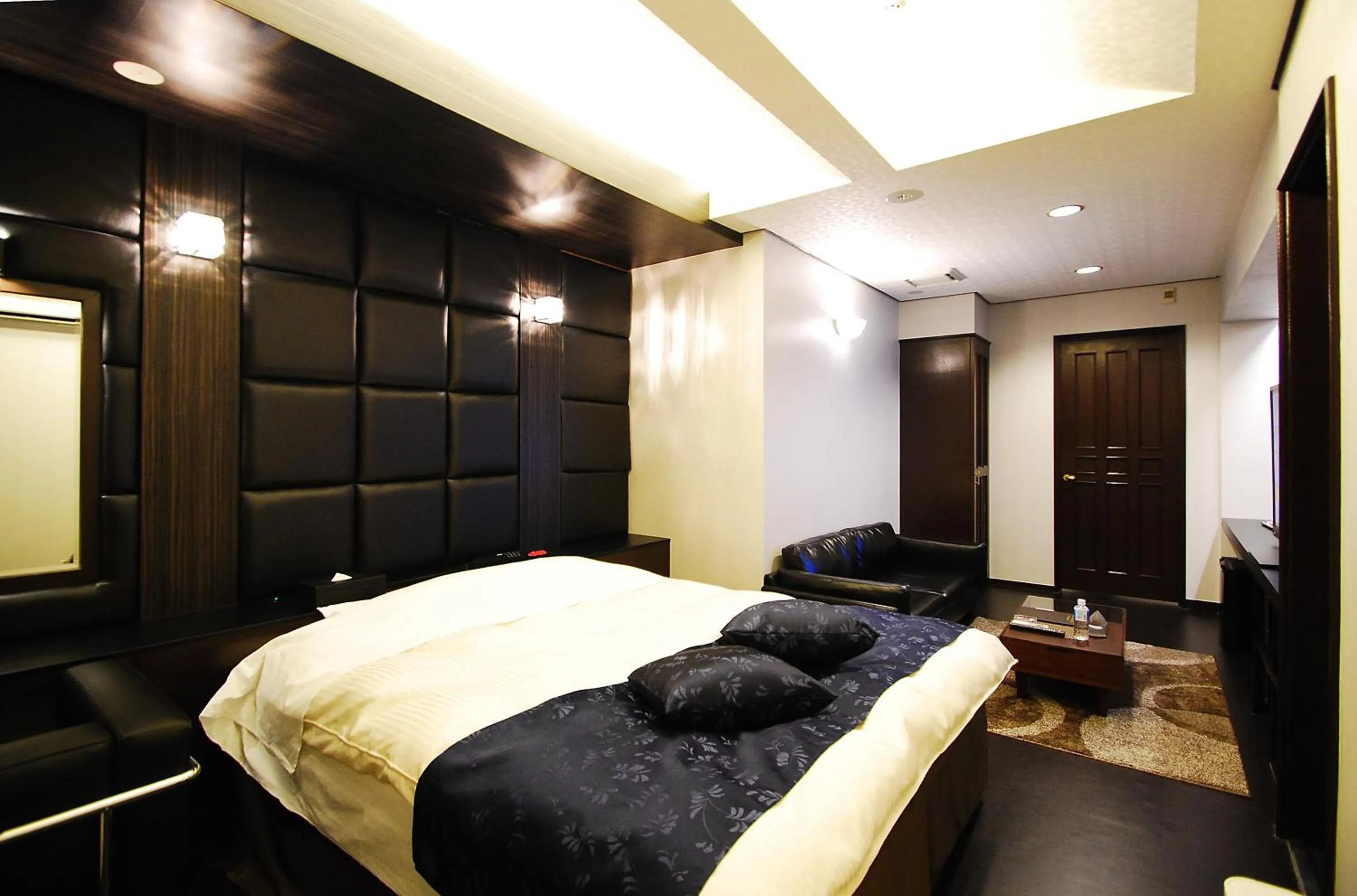 Bed in Hotel Free Style Okayama