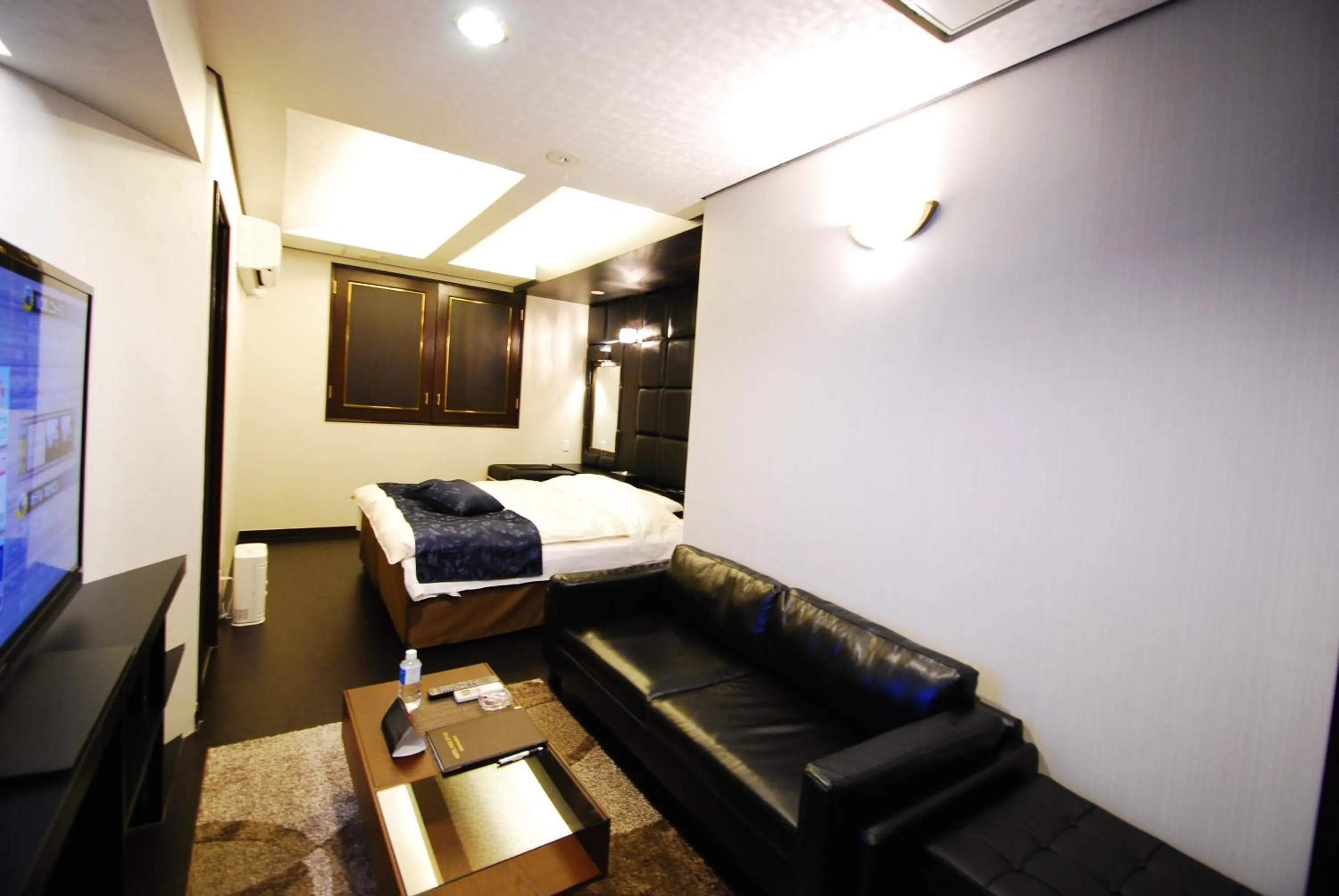 Bed in Hotel Free Style Okayama