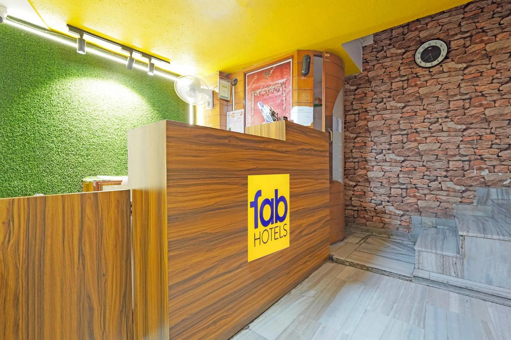 Lobby or reception in FabHotel Bridge