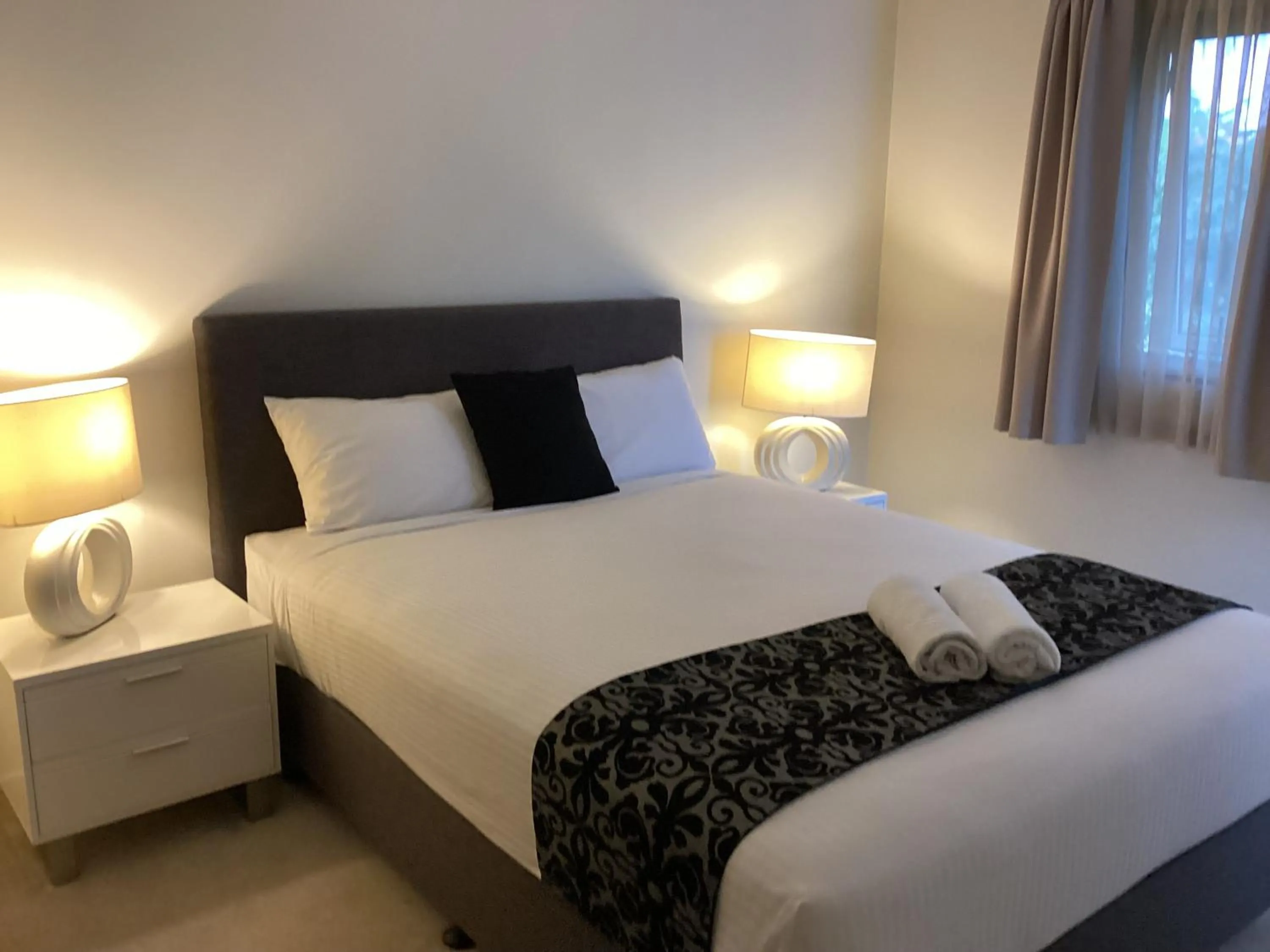 Internal: Not applicable to any particular room, Bed in Bunbury Seaview Apartments