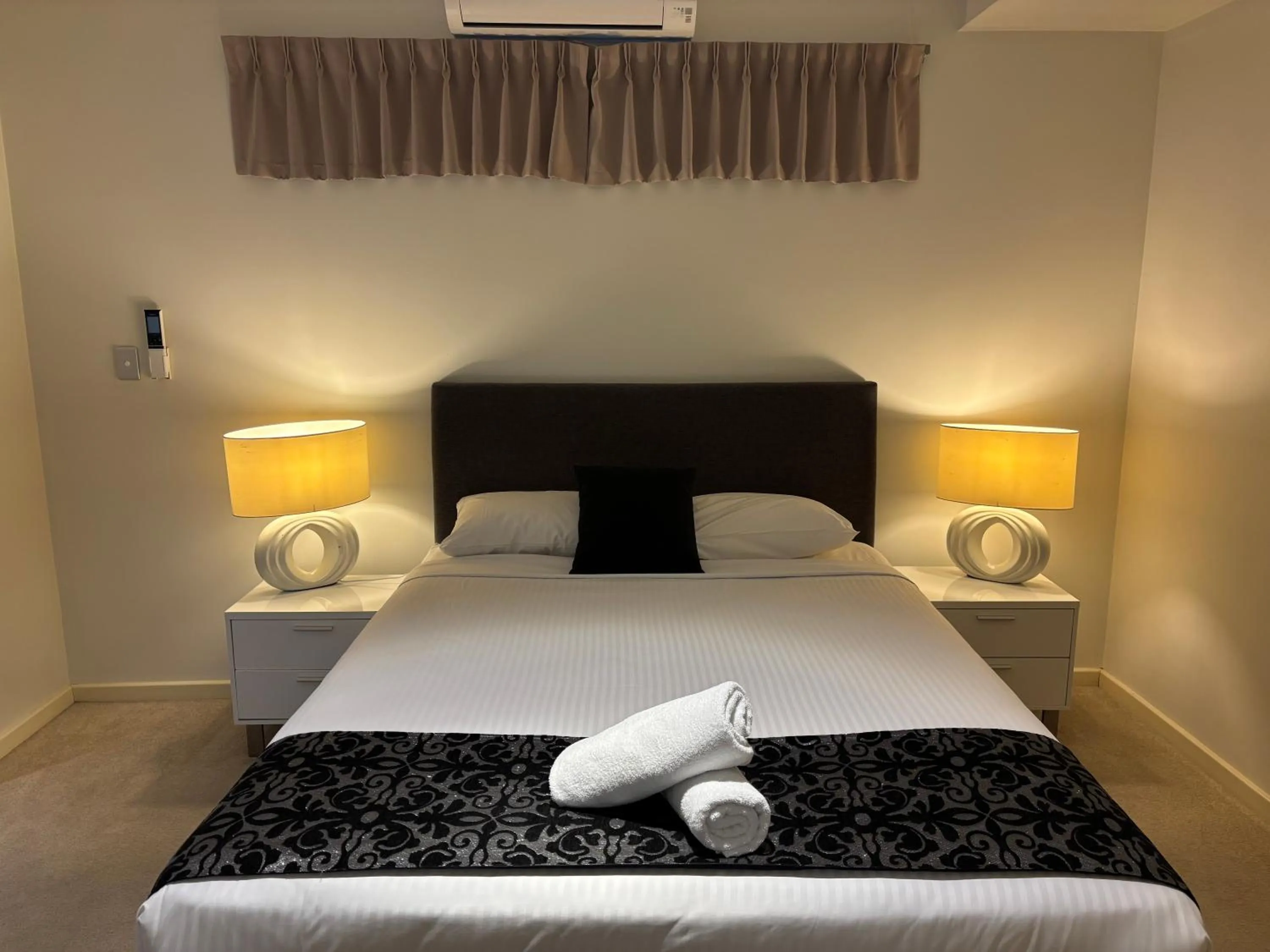 Internal: Not applicable to any particular room, Bed in Bunbury Seaview Apartments