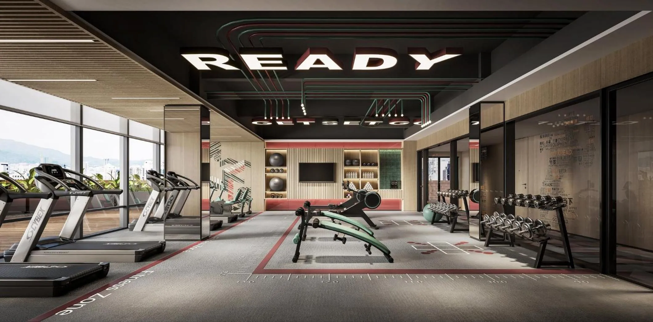 Fitness centre/facilities in EVEN Hotel Quanzhou City Center by IHG