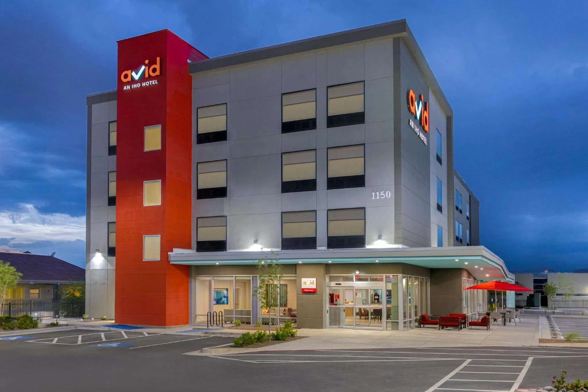 Property building in avid hotel El Paso East by IHG
