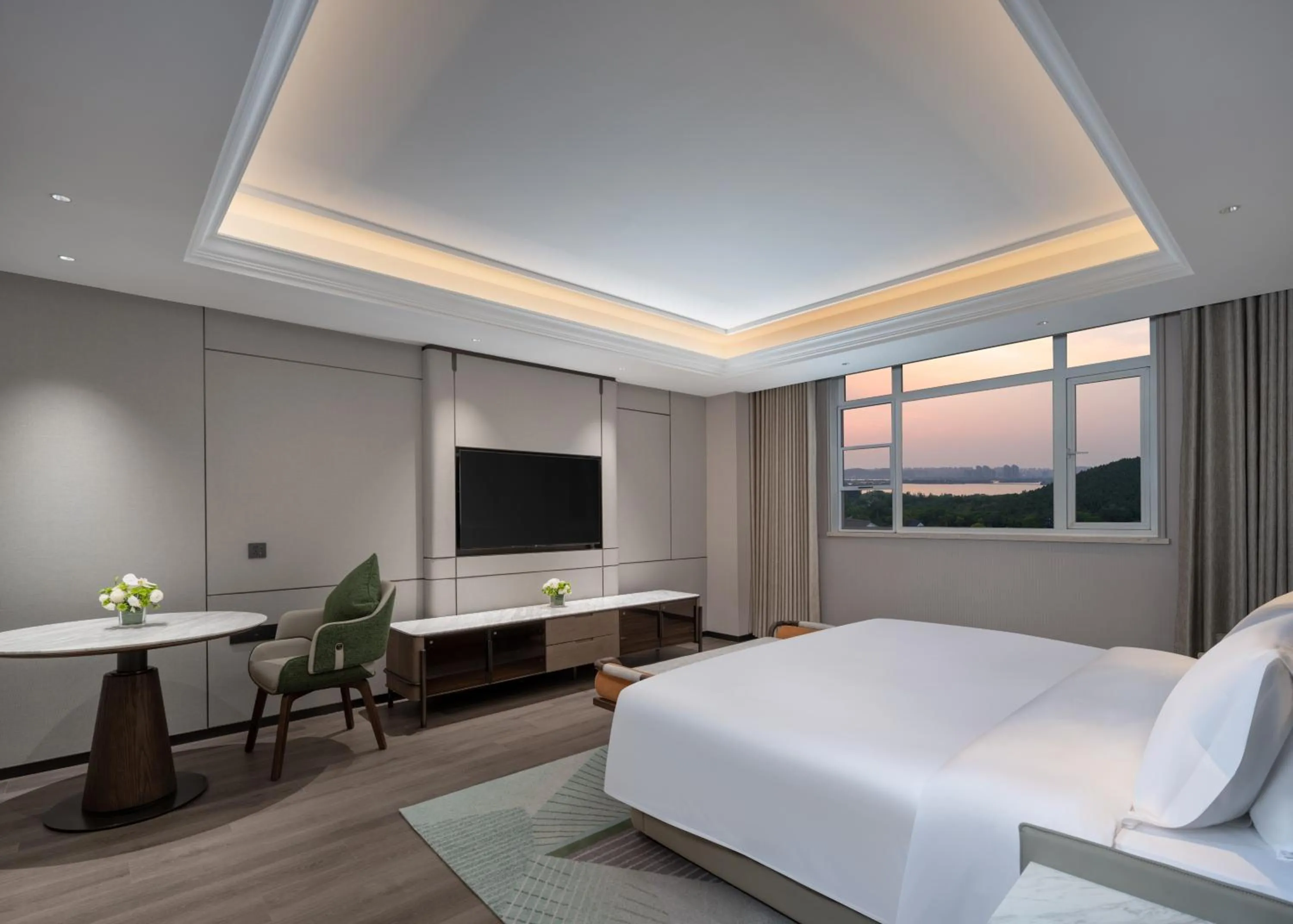 On site, Bed in Holiday Inn Xuzhou Yunquan by IHG