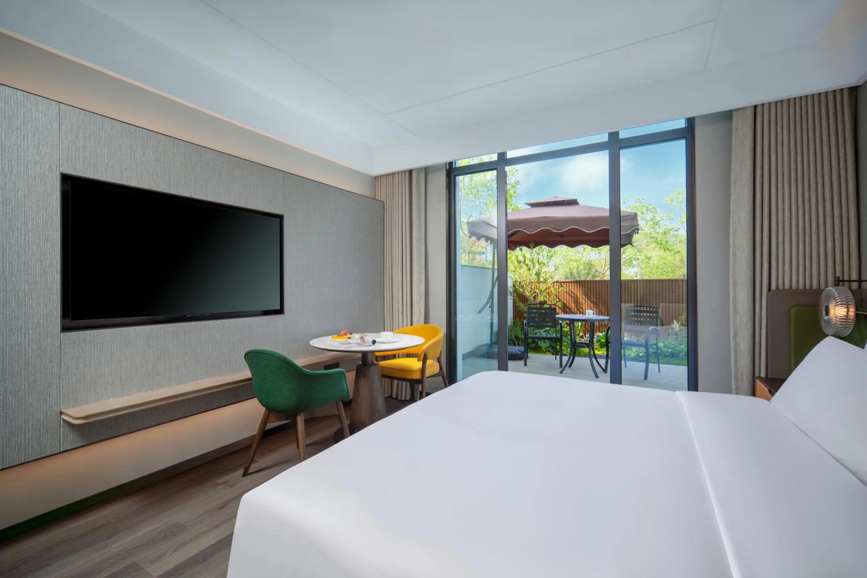 On site, Bed in Holiday Inn Xuzhou Yunquan by IHG