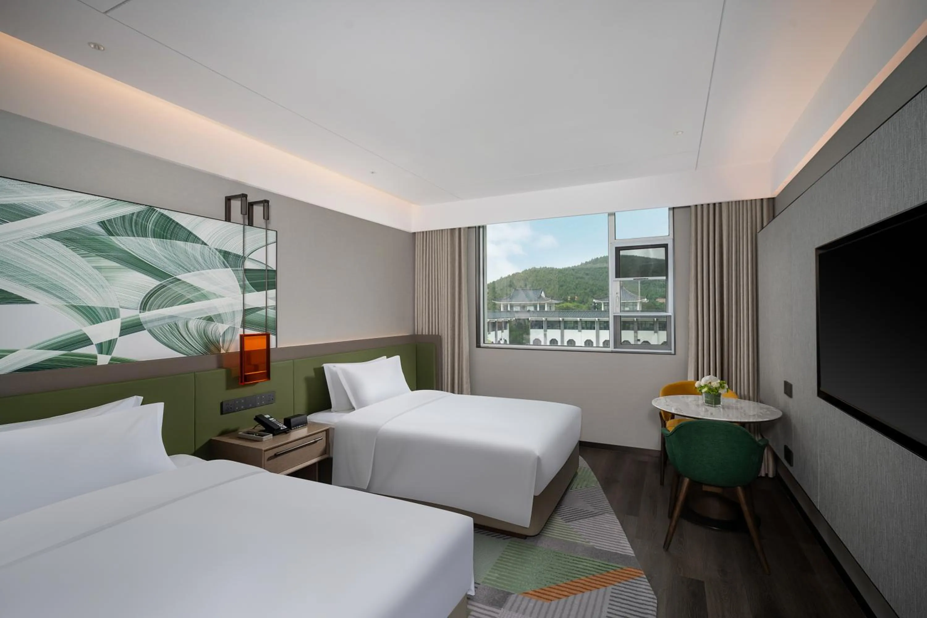 On site, Bed in Holiday Inn Xuzhou Yunquan by IHG