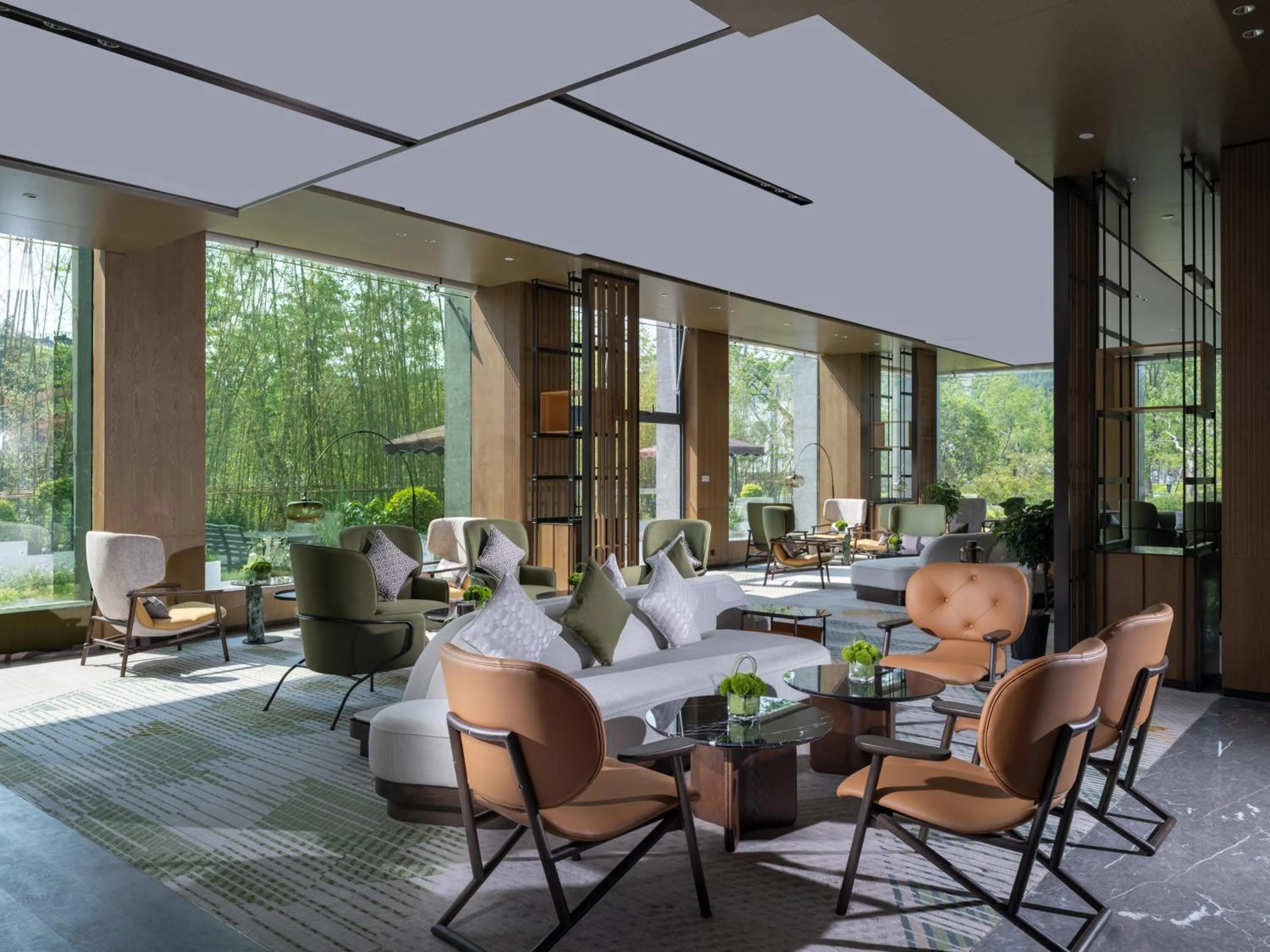 Seating area in Holiday Inn Xuzhou Yunquan by IHG