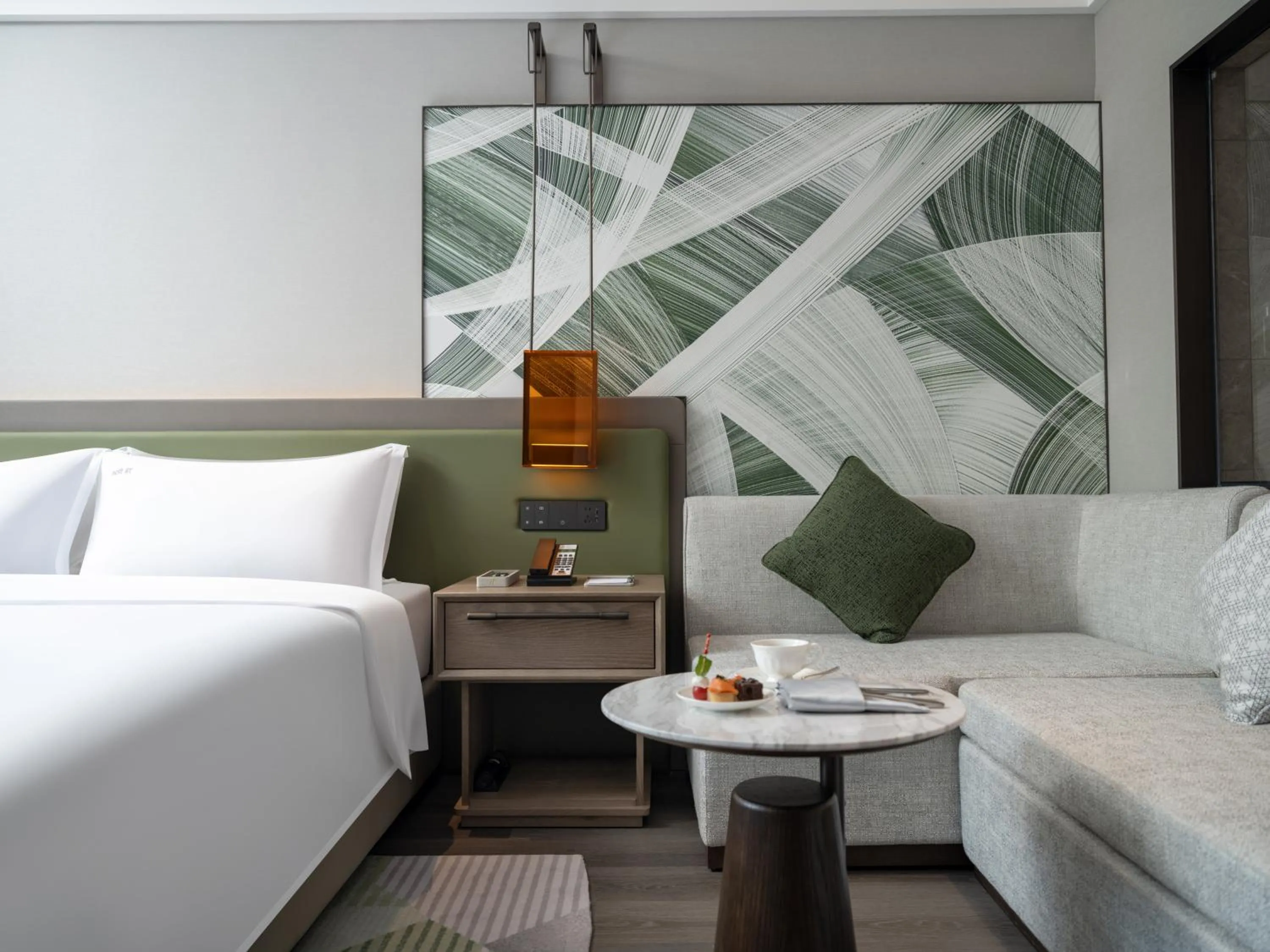 On site, Bed in Holiday Inn Xuzhou Yunquan by IHG