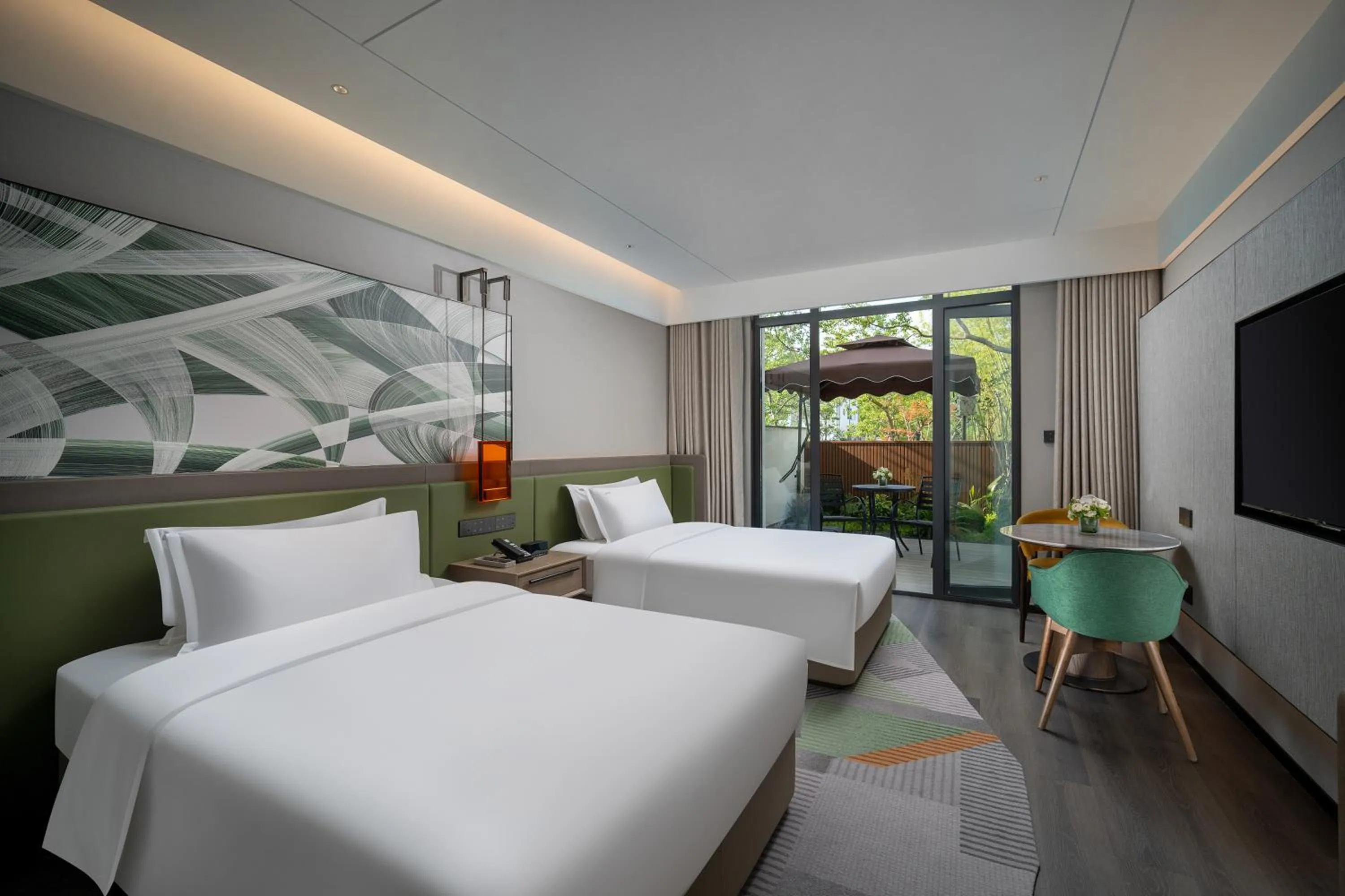 On site, Bed in Holiday Inn Xuzhou Yunquan by IHG