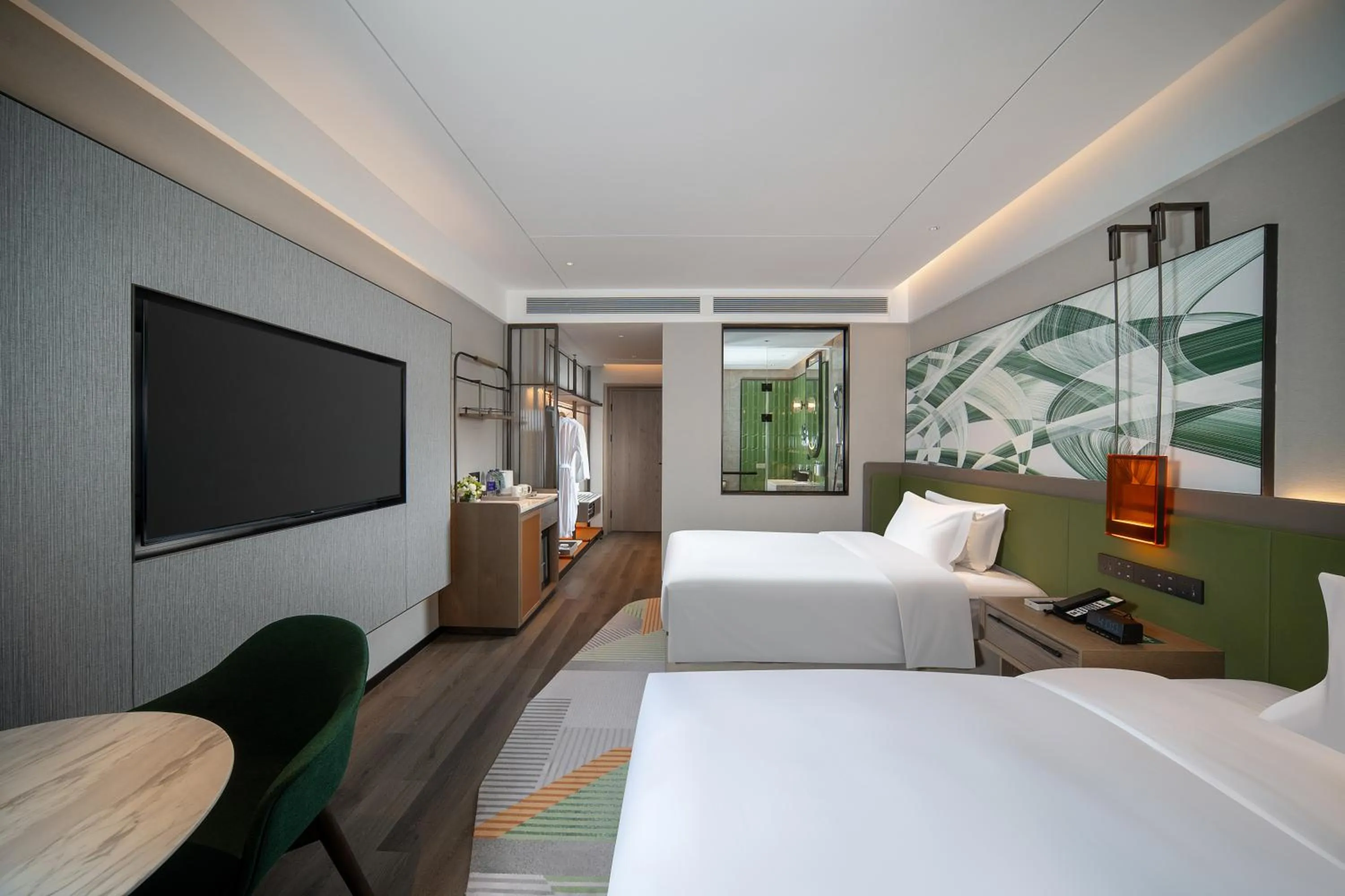 On site, Bed in Holiday Inn Xuzhou Yunquan by IHG