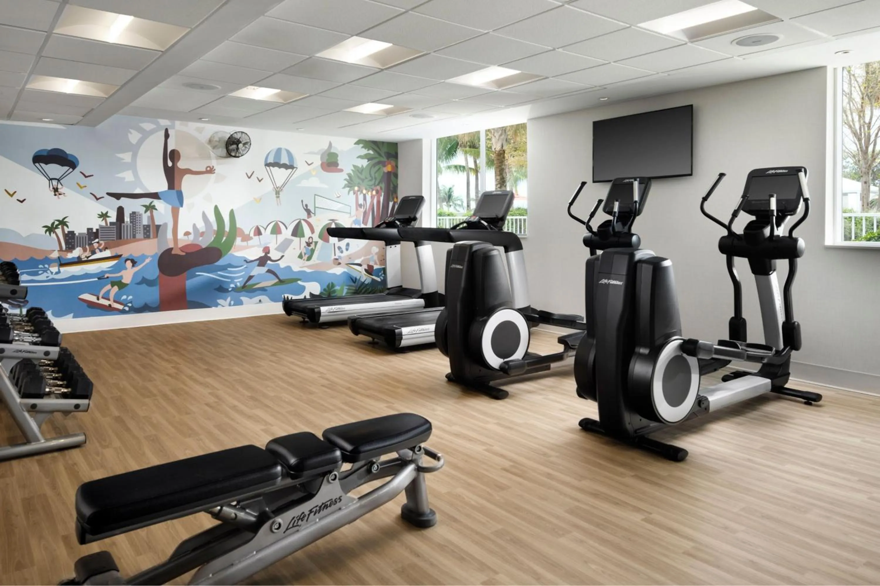 Fitness centre/facilities in Residence Inn by Marriott Miami Beach Surfside