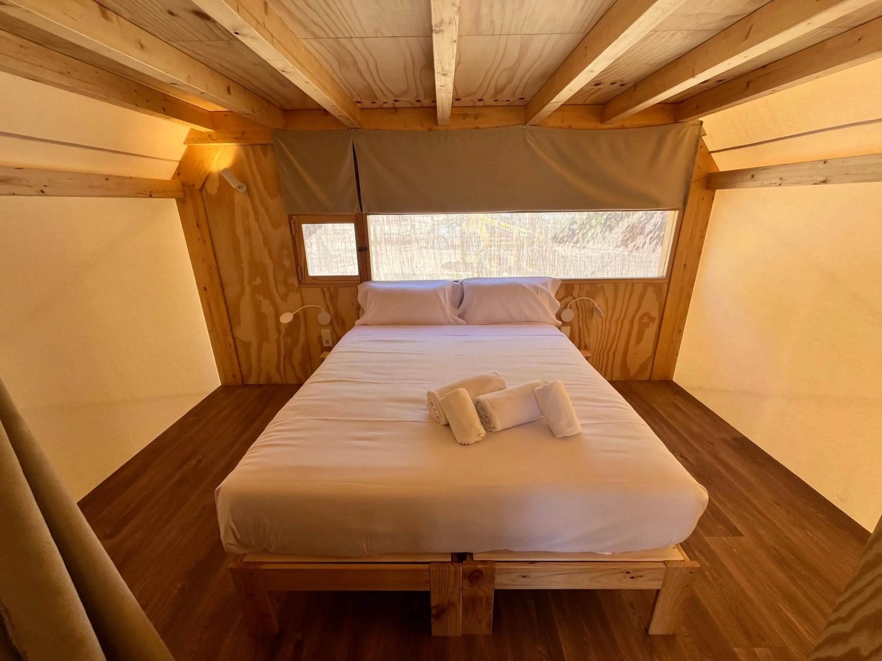 Bed in Tamarit Beach Resort