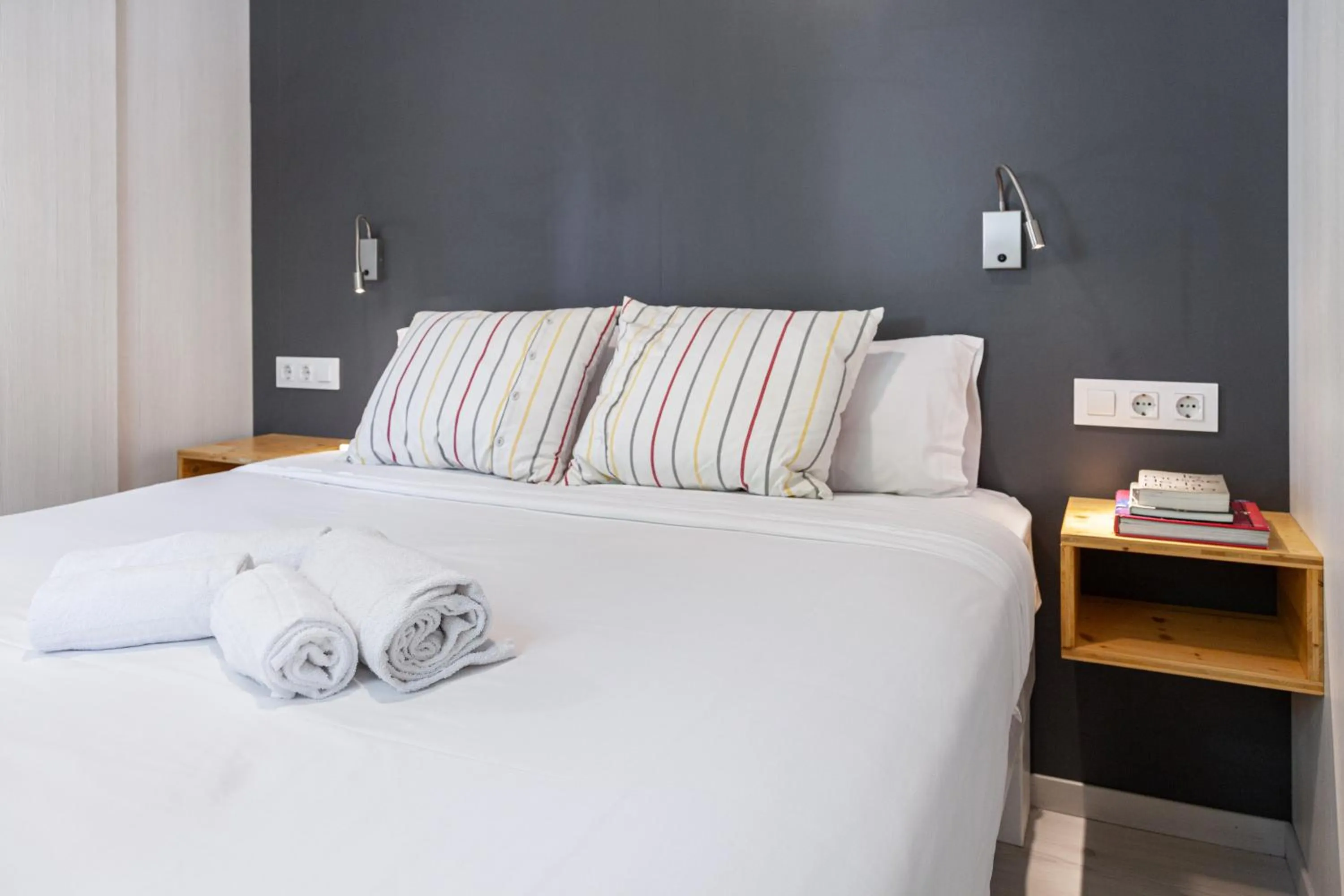 Bed in Tamarit Beach Resort