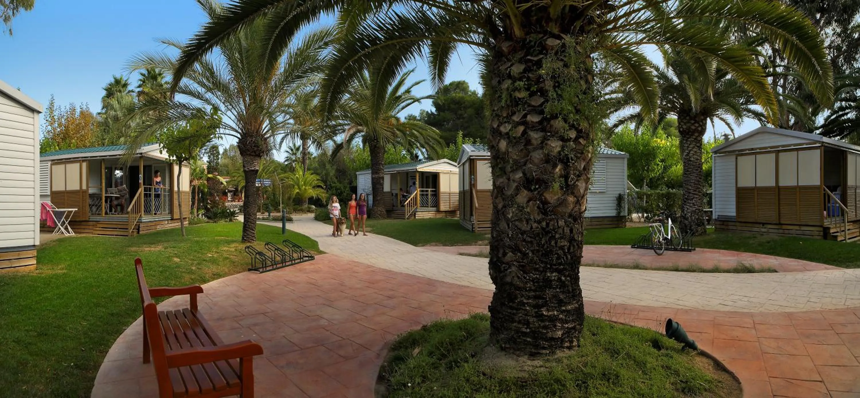 Patio in Tamarit Beach Resort