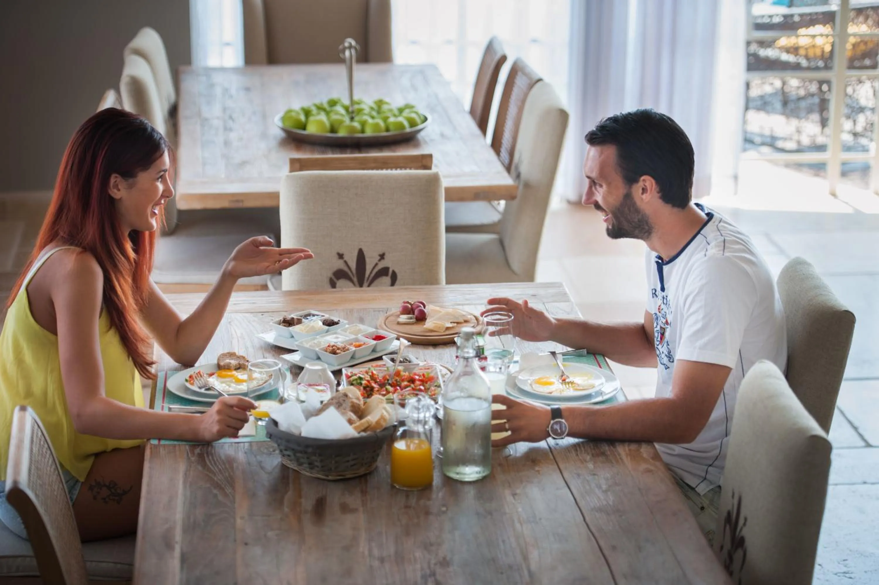 Breakfast in Chateau Glili