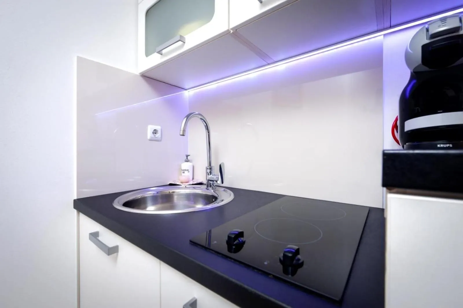 Kitchen or kitchenette in Apartments Casa Ivona