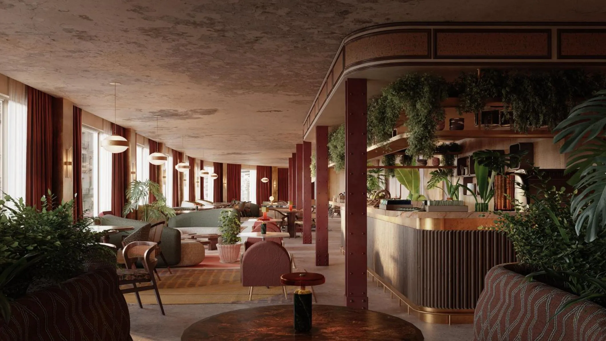Restaurant/places to eat in Nômade Temple Madrid