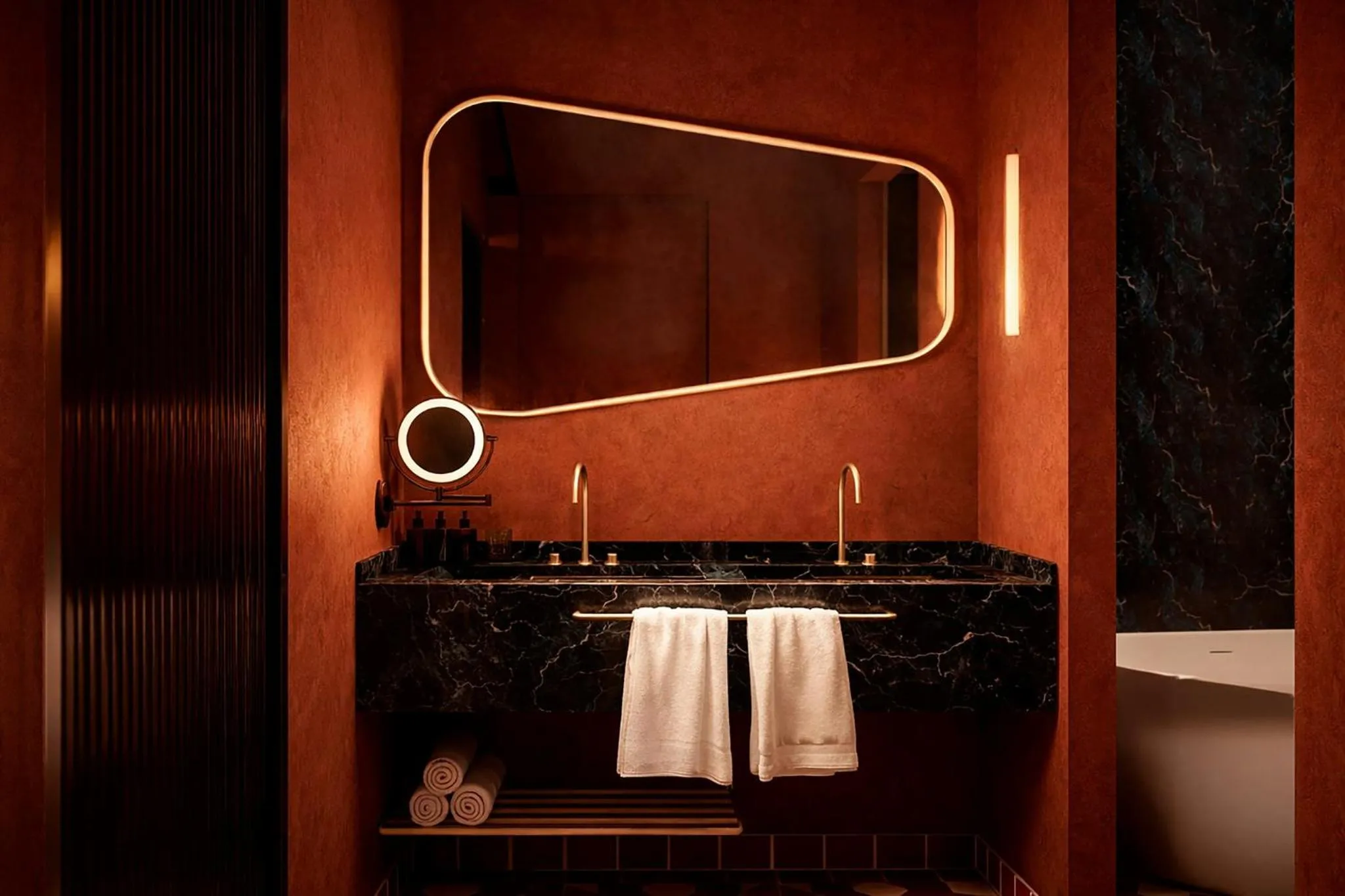 Bathroom in Nômade Temple Madrid