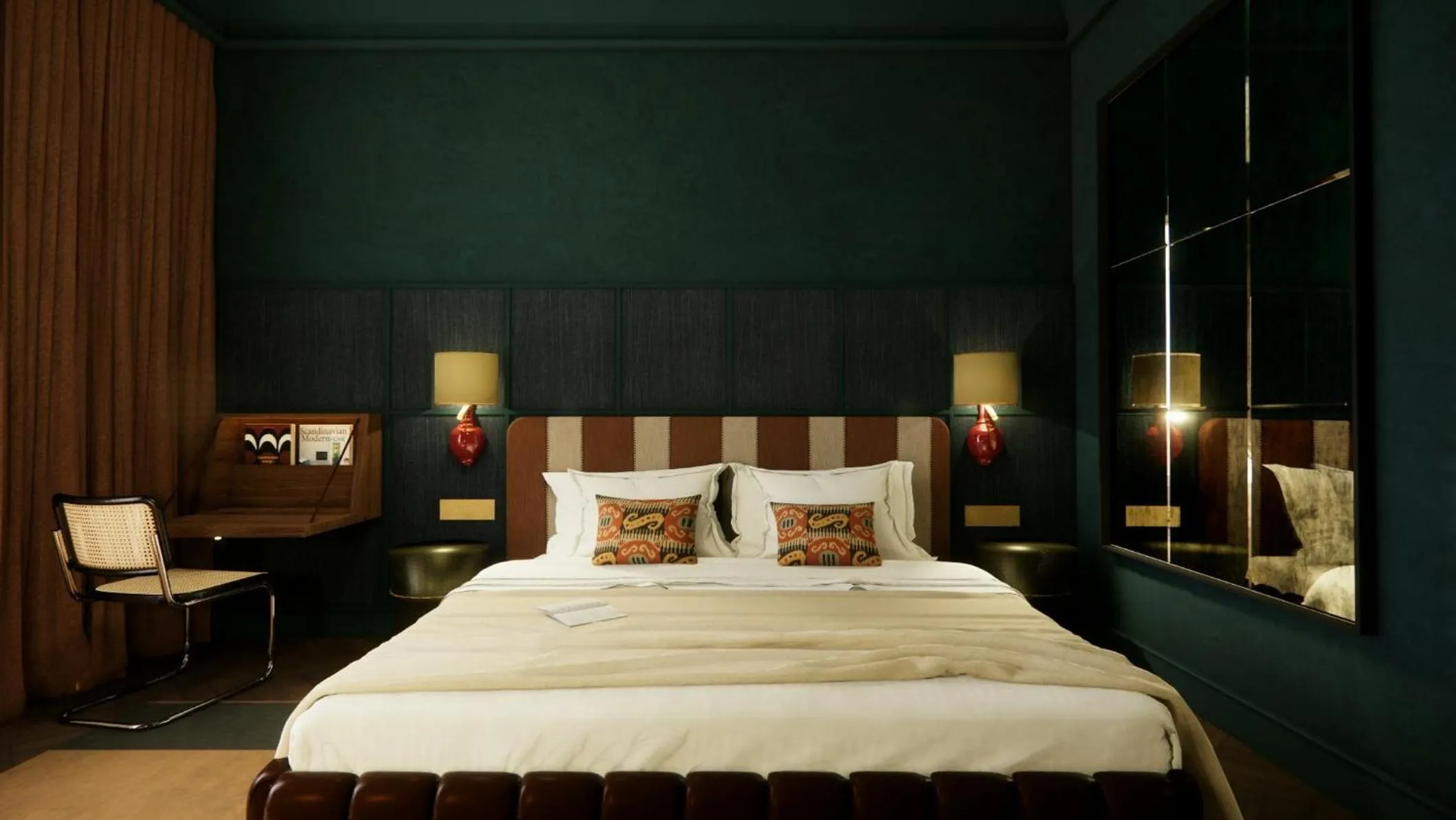 Bedroom, Bed in Nômade Temple Madrid