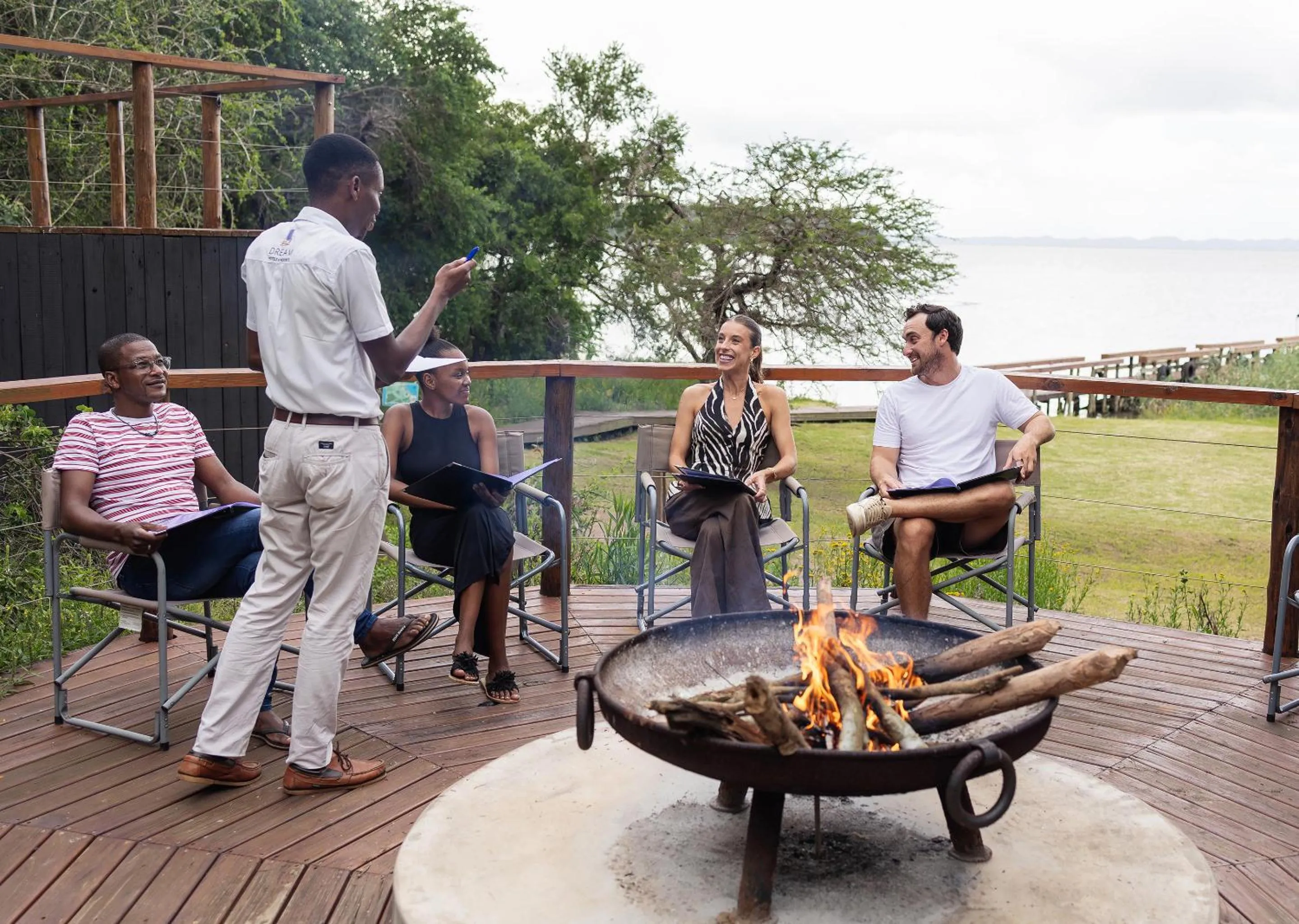 Patio in Malkoha Lake St Lucia