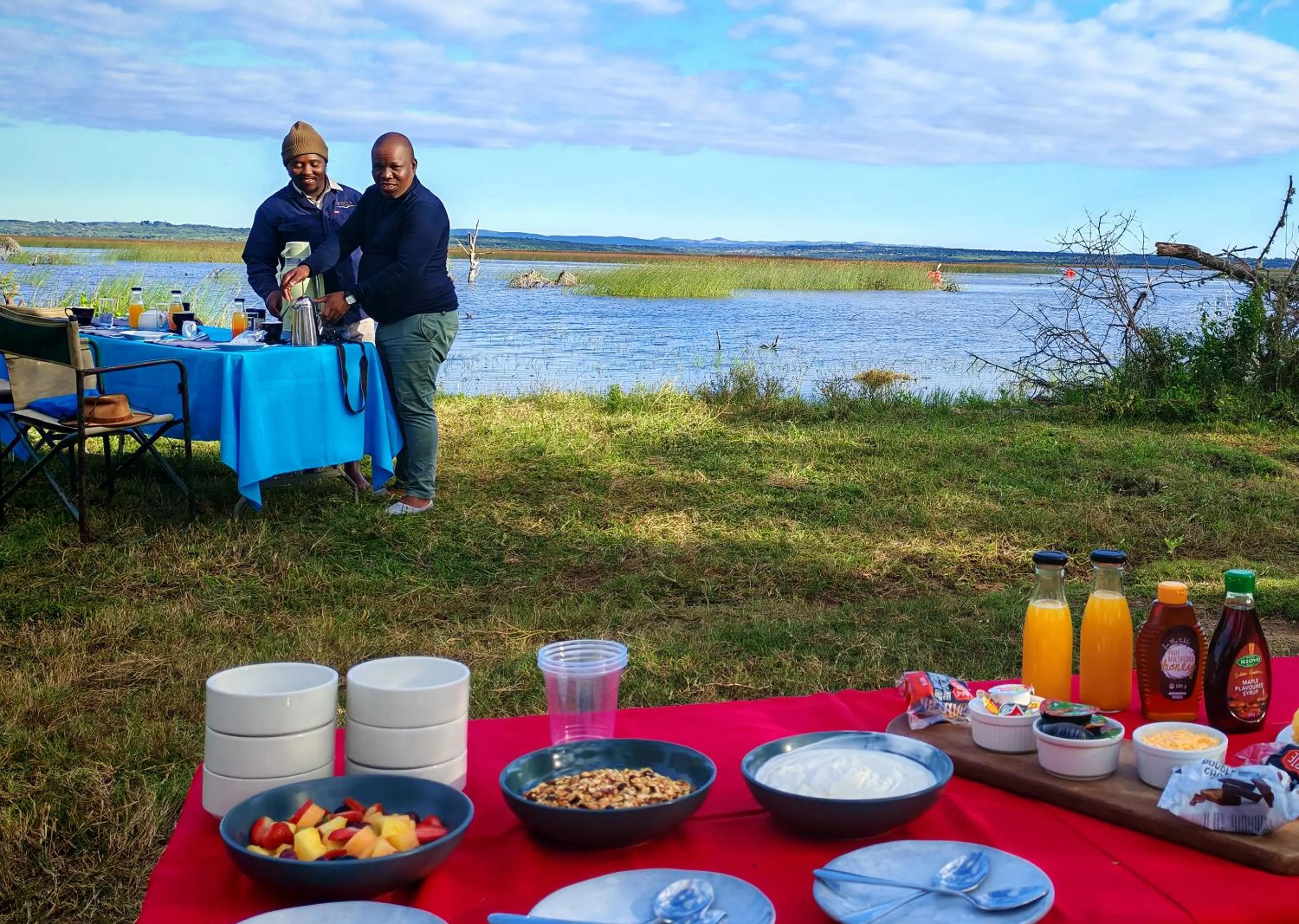 Day in Malkoha Lake St Lucia