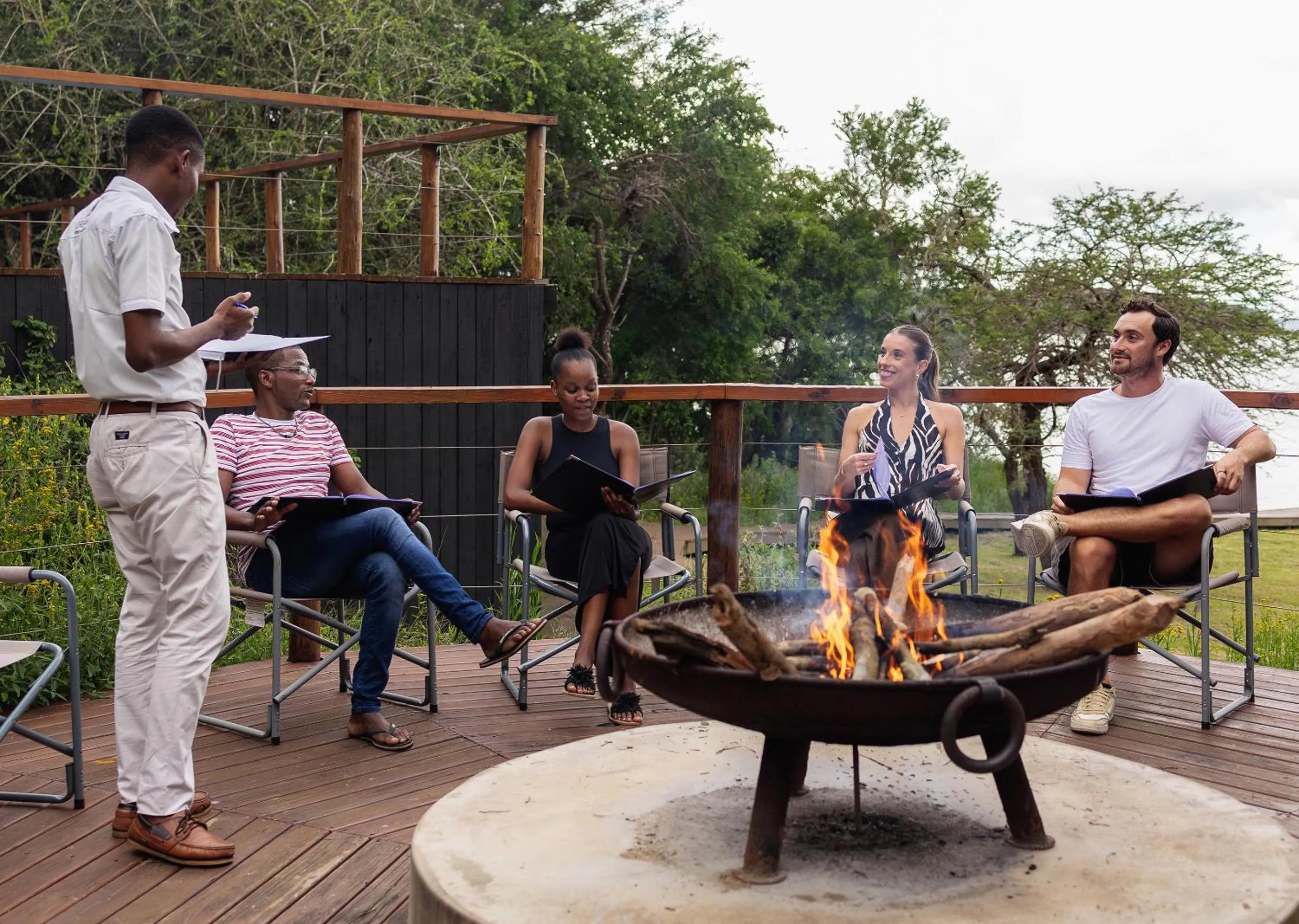 Patio in Malkoha Lake St Lucia