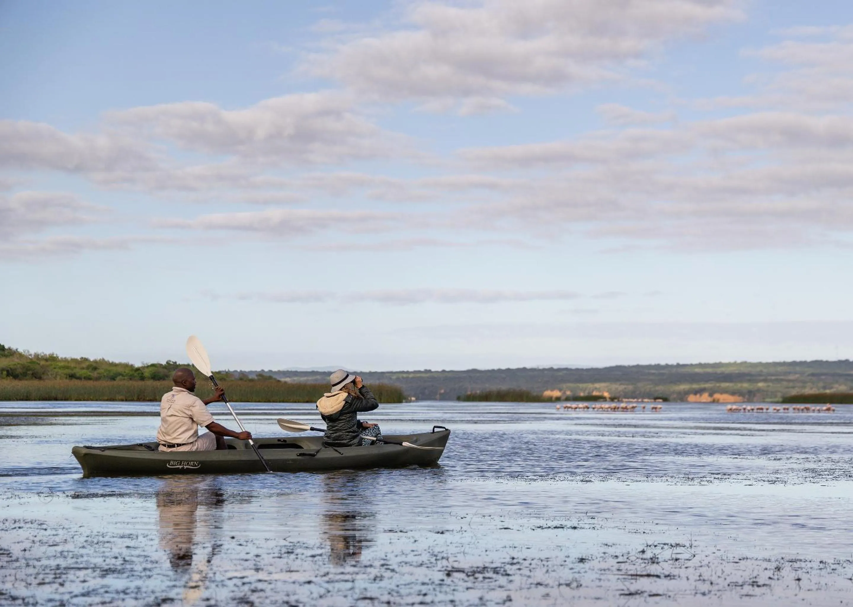 Day in Malkoha Lake St Lucia