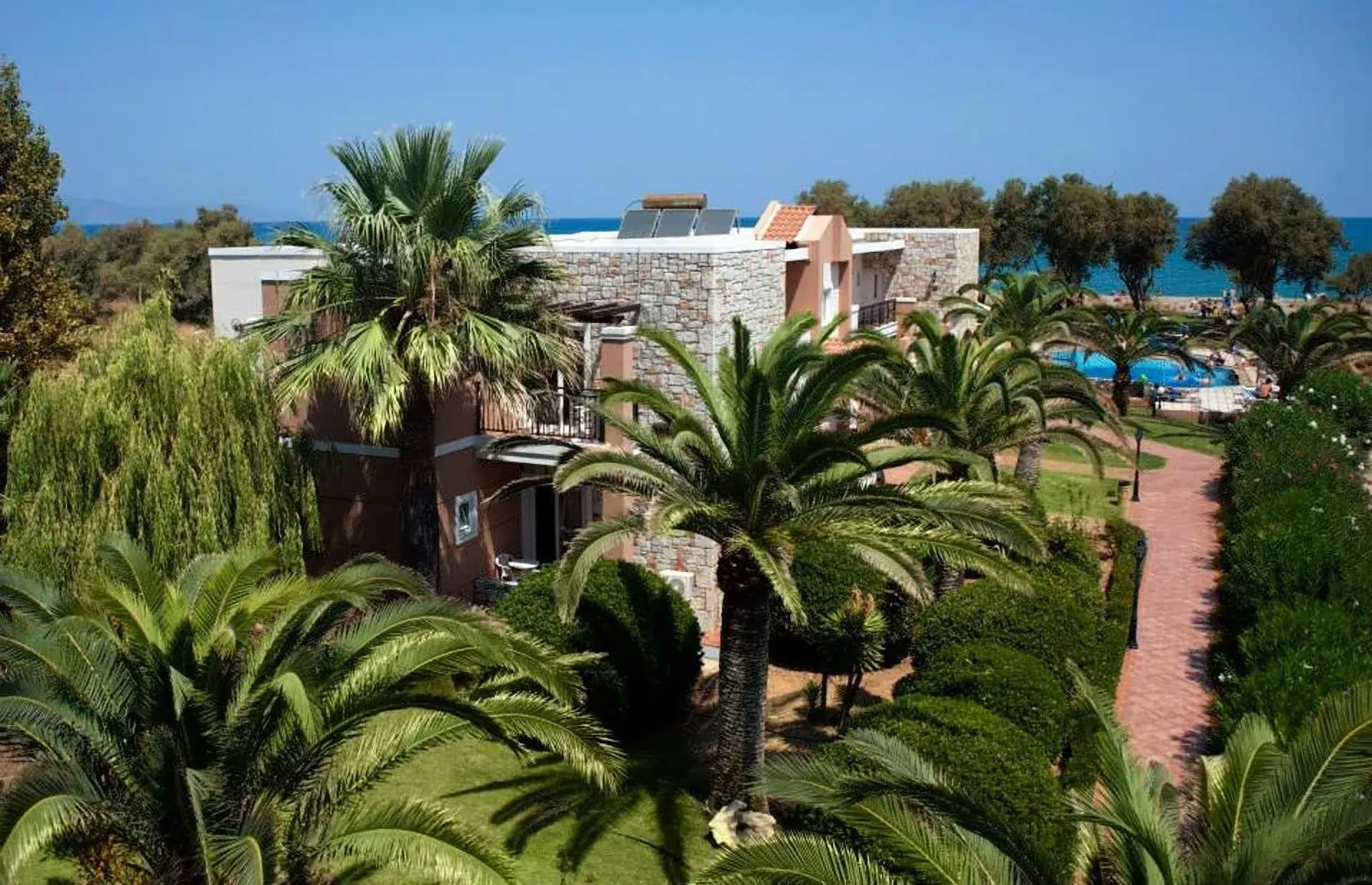 Property building in Lito Beach Hotel Property building in Lito Beach Hotel