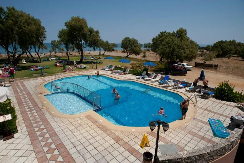 Pool view in Lito Beach Hotel Pool view in Lito Beach Hotel