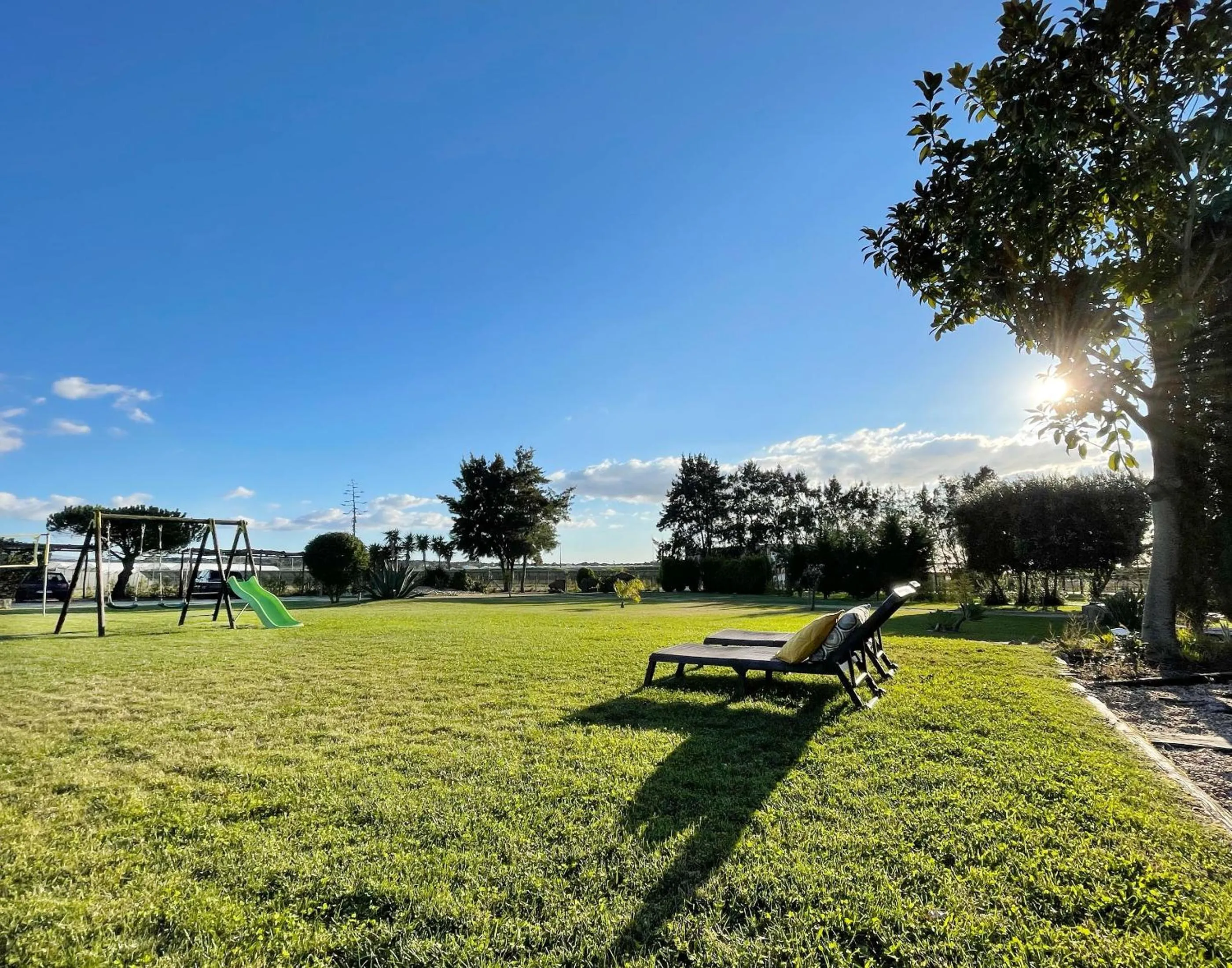 Natural landscape in Herdade do Kuanza