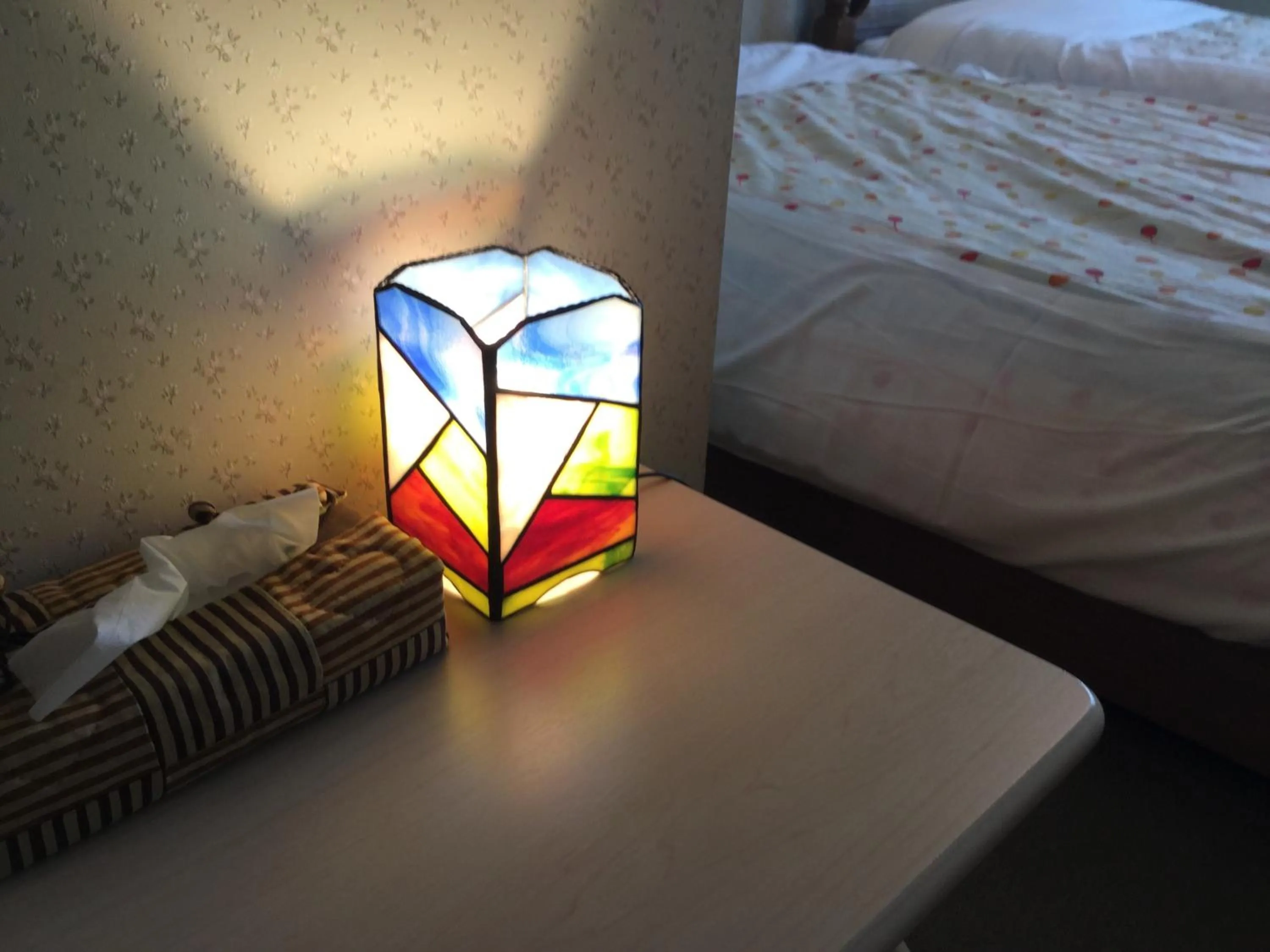 Decorative detail, Bed in Natsumi no Sato