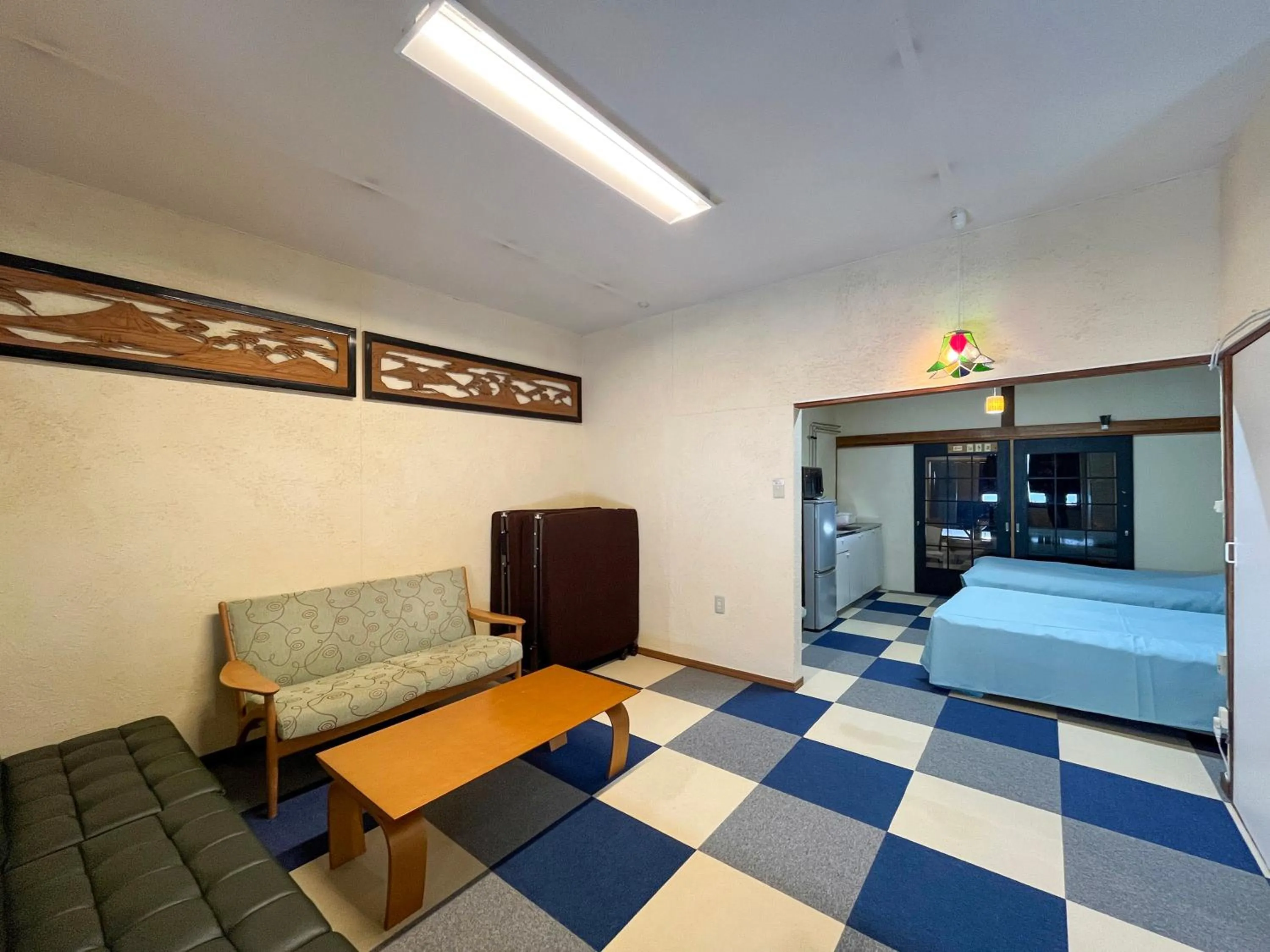 Photo of the whole room, Bed in Natsumi no Sato